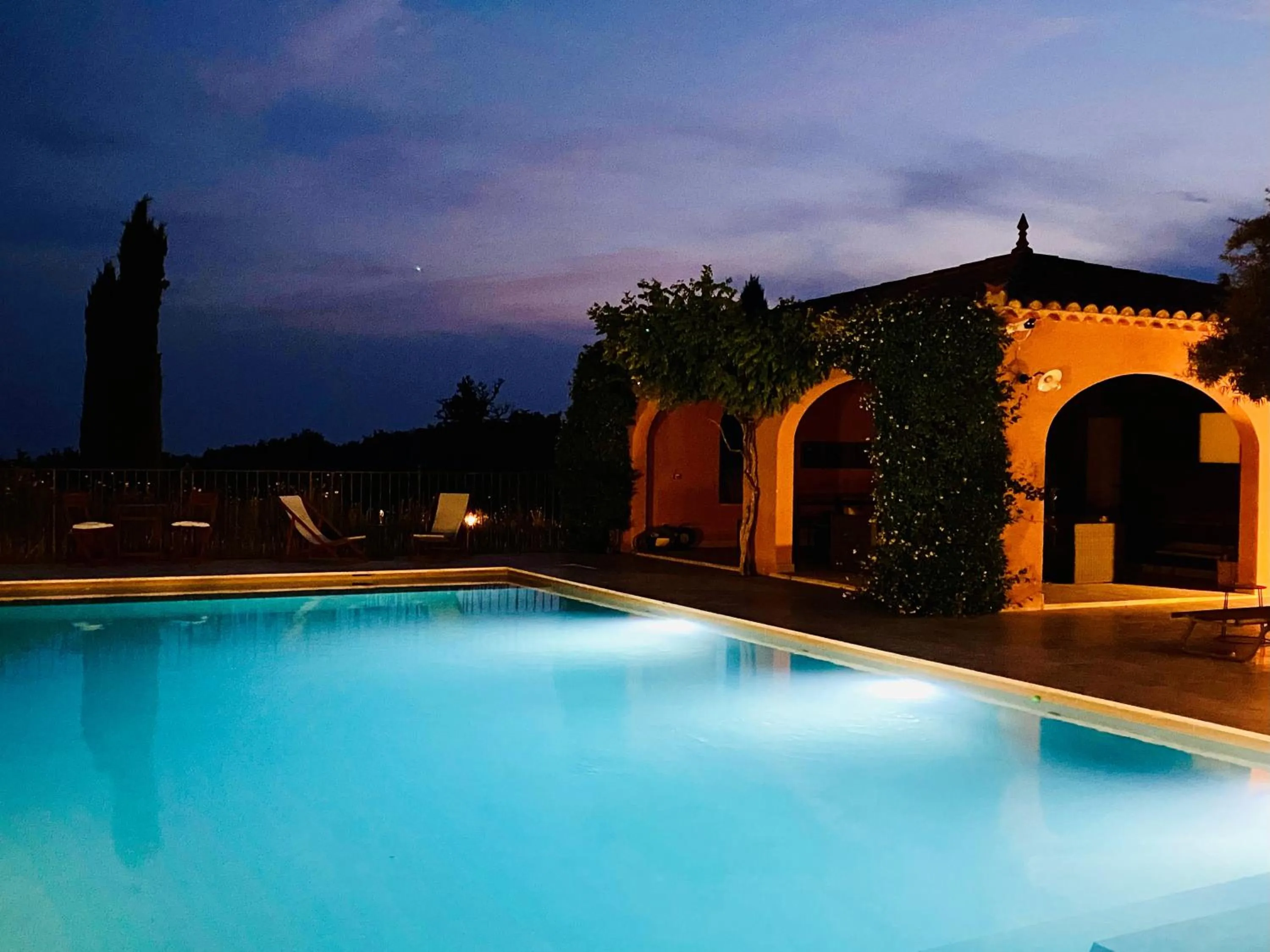 Night in Mas des Olives