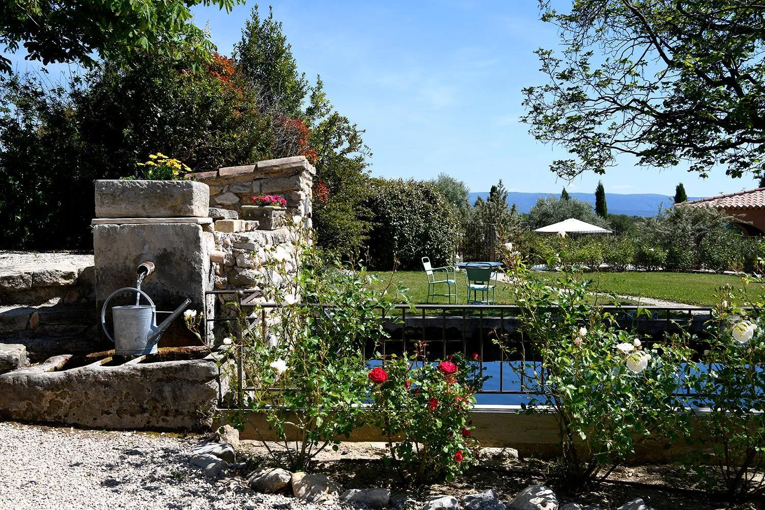 Garden in Mas des Olives