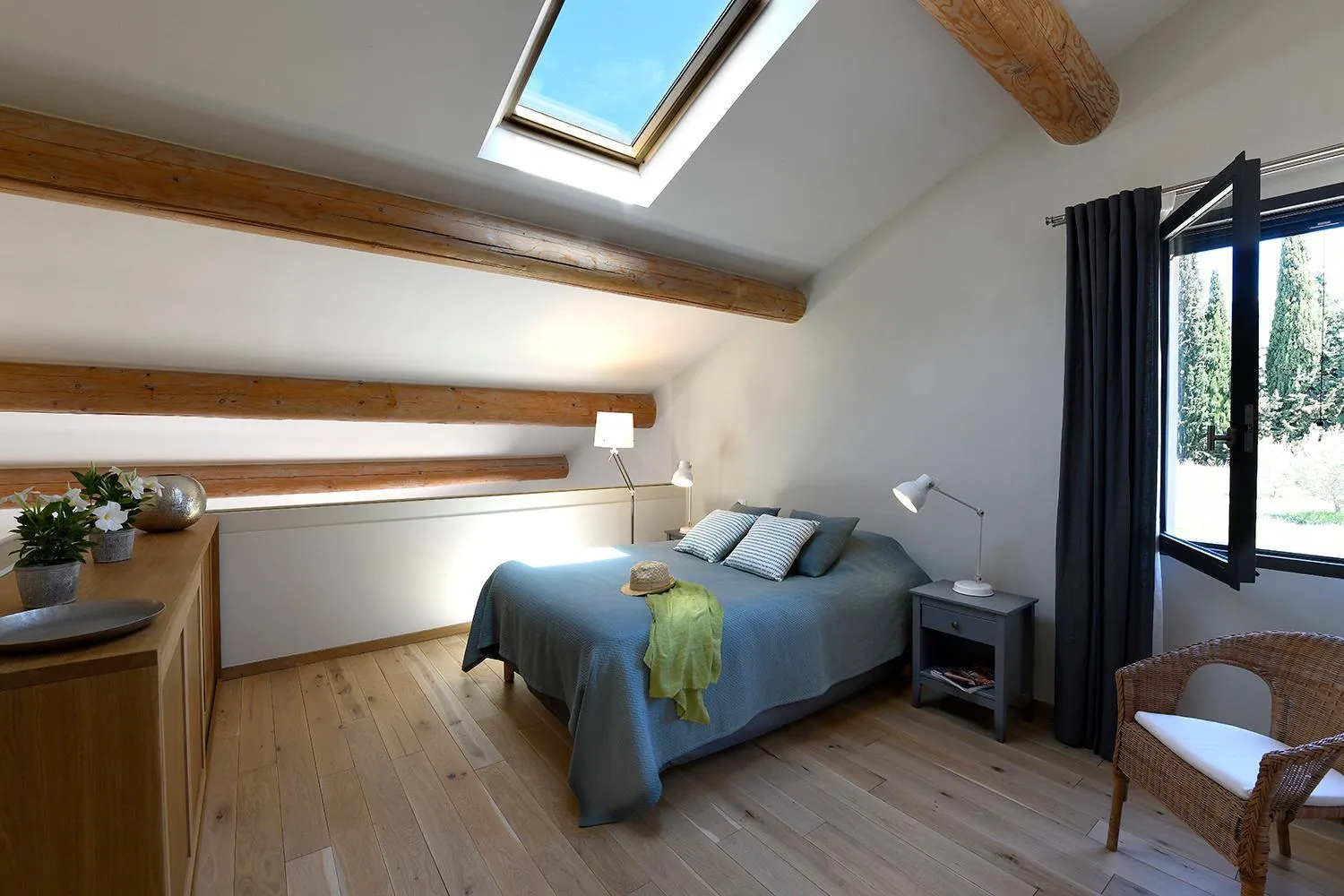 Bed in Mas des Olives