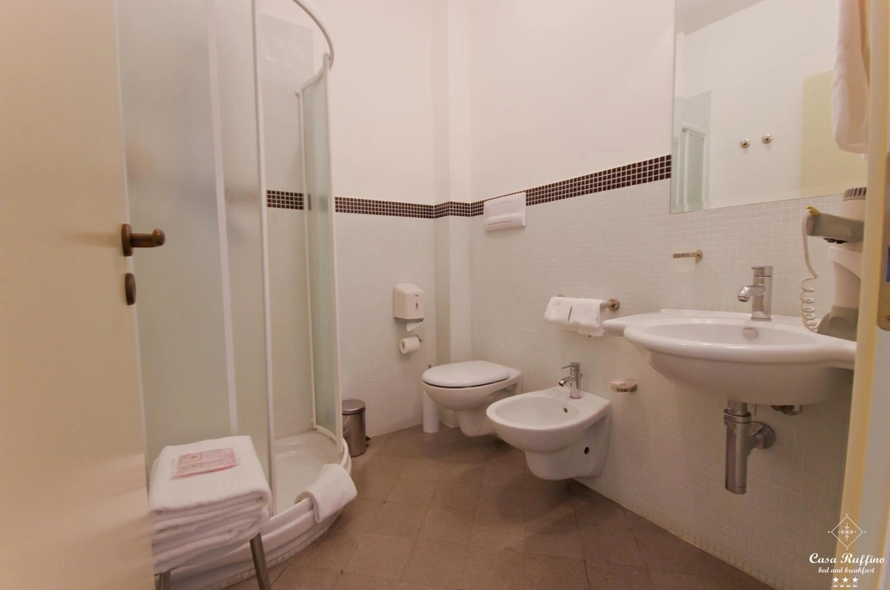 Toilet in B&B Casa Ruffino