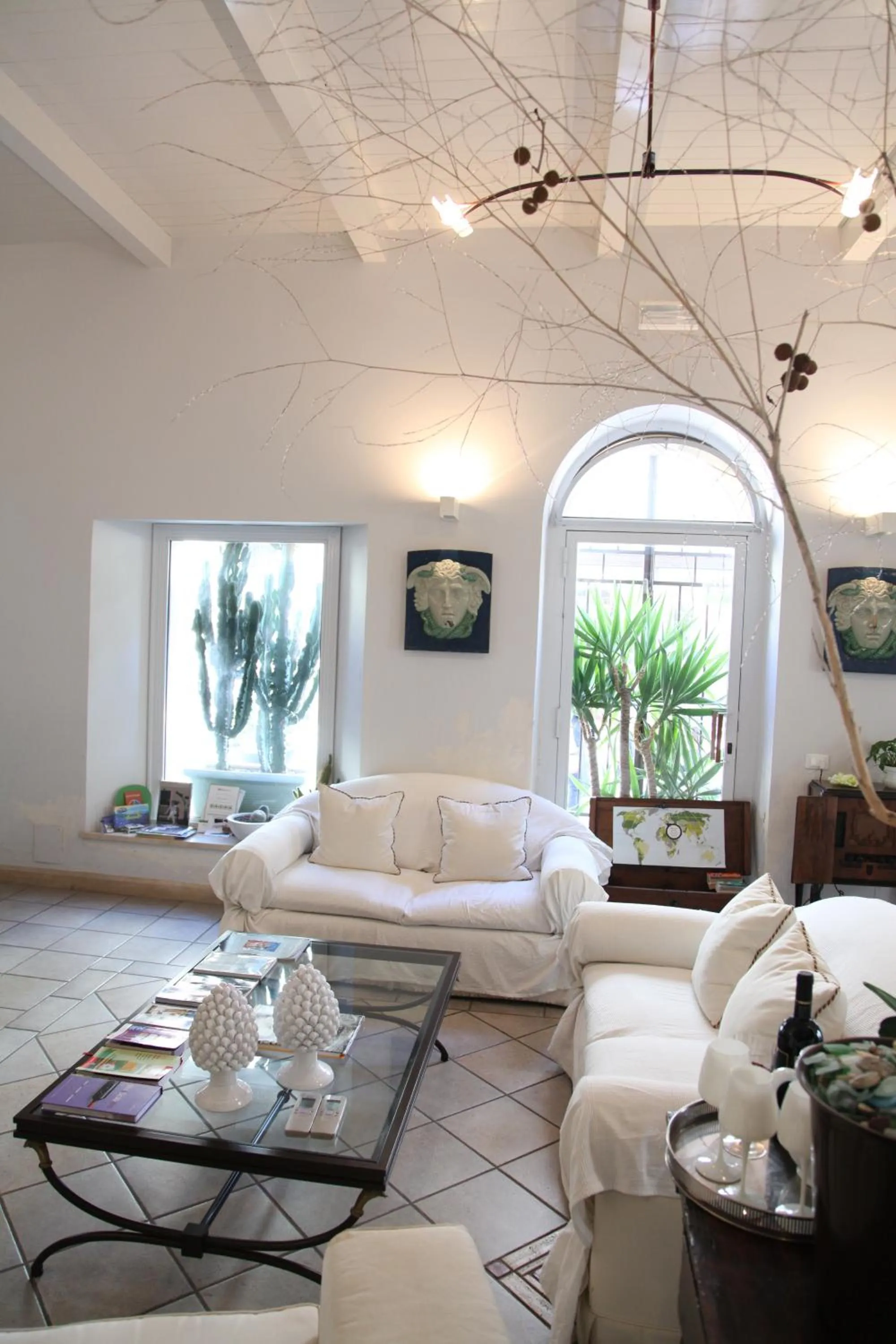 Seating area in B&B Casa Ruffino