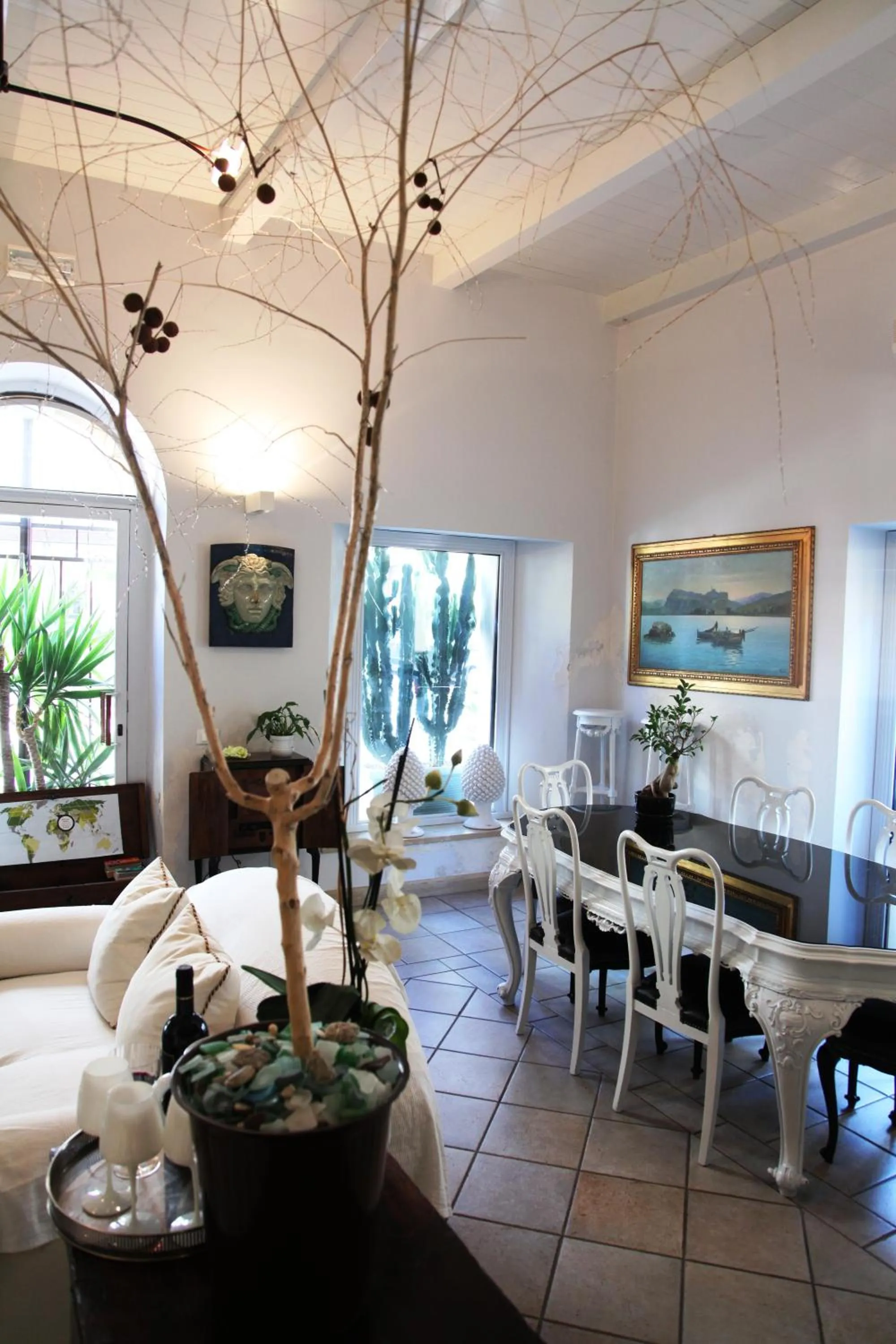 Living room in B&B Casa Ruffino