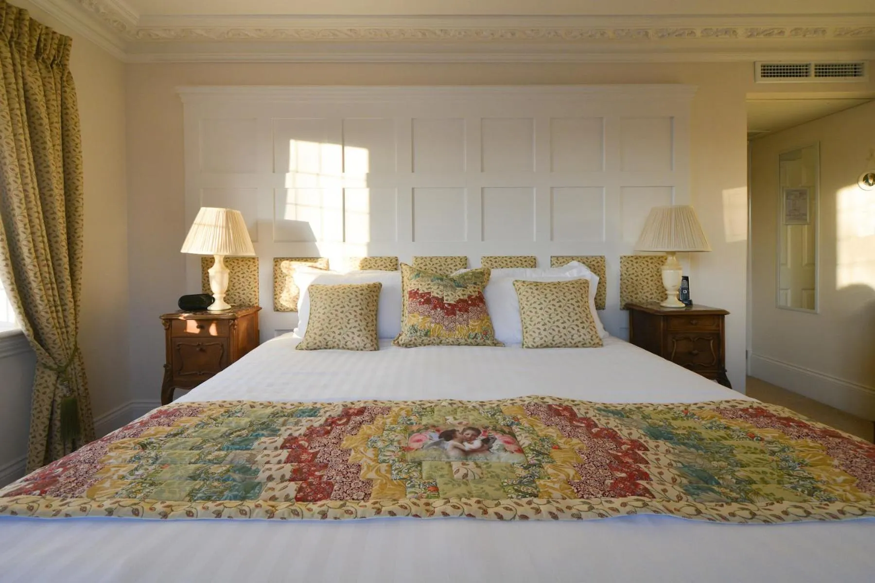 Bed in Haven Hall Hotel