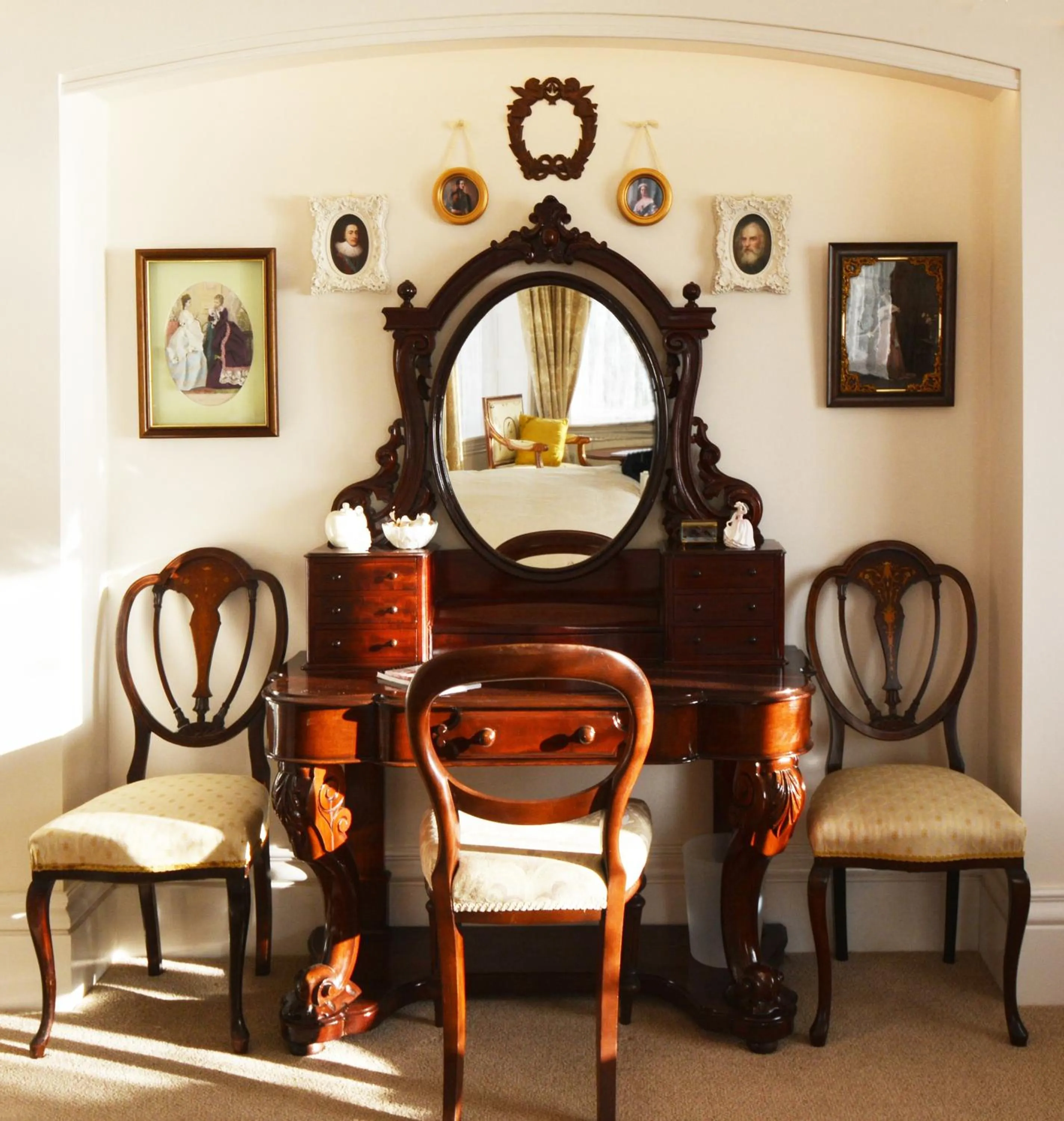 Decorative detail in Haven Hall Hotel