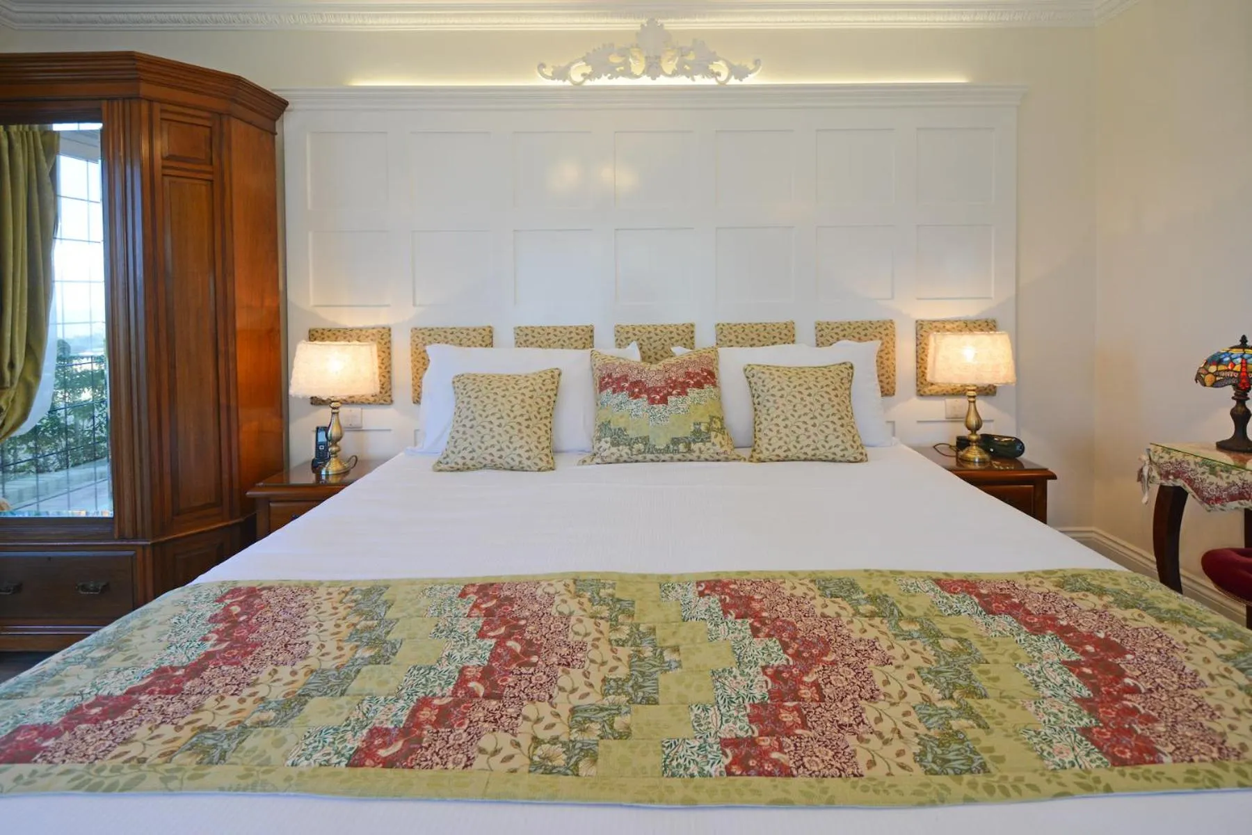 Bed in Haven Hall Hotel