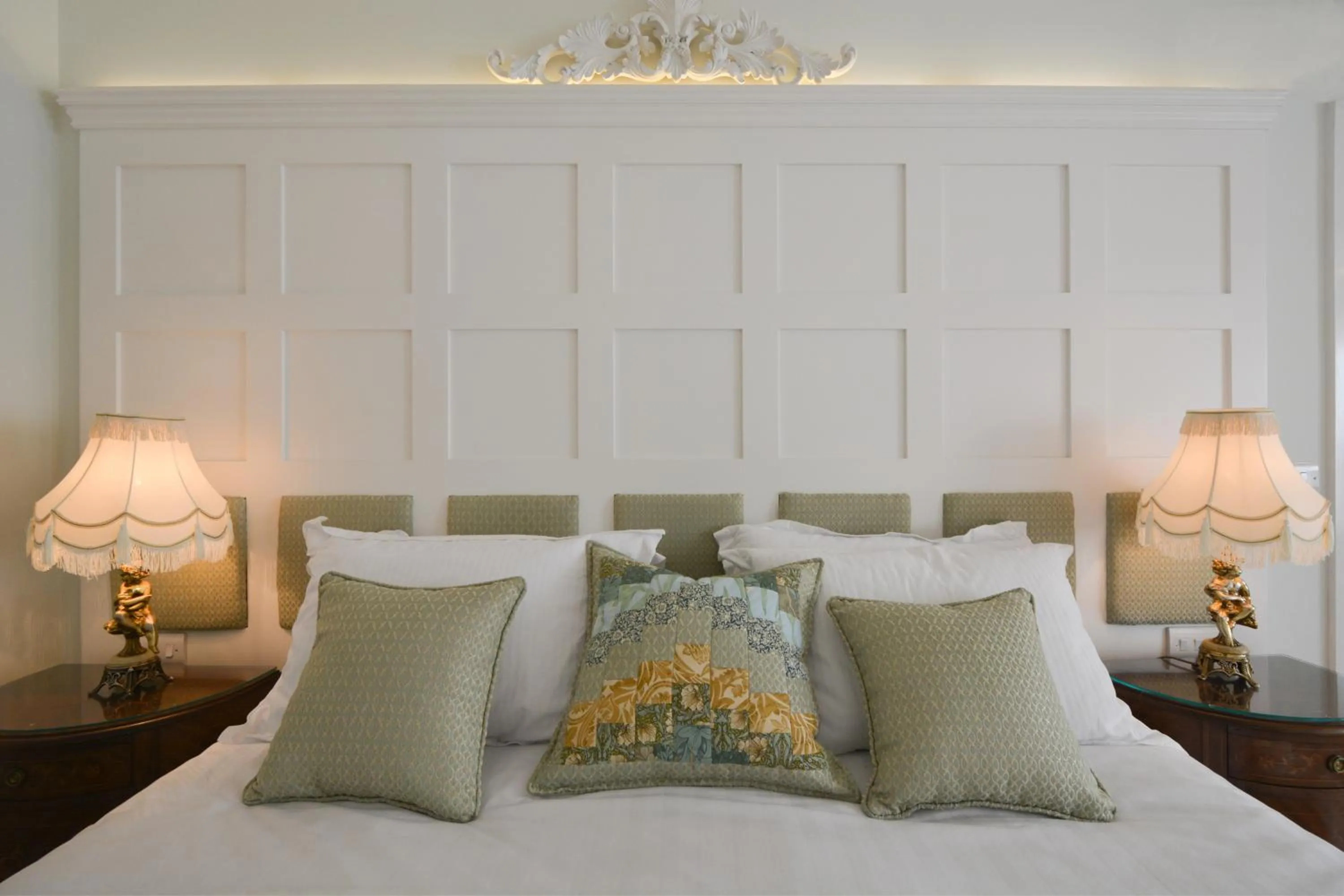 Bed in Haven Hall Hotel