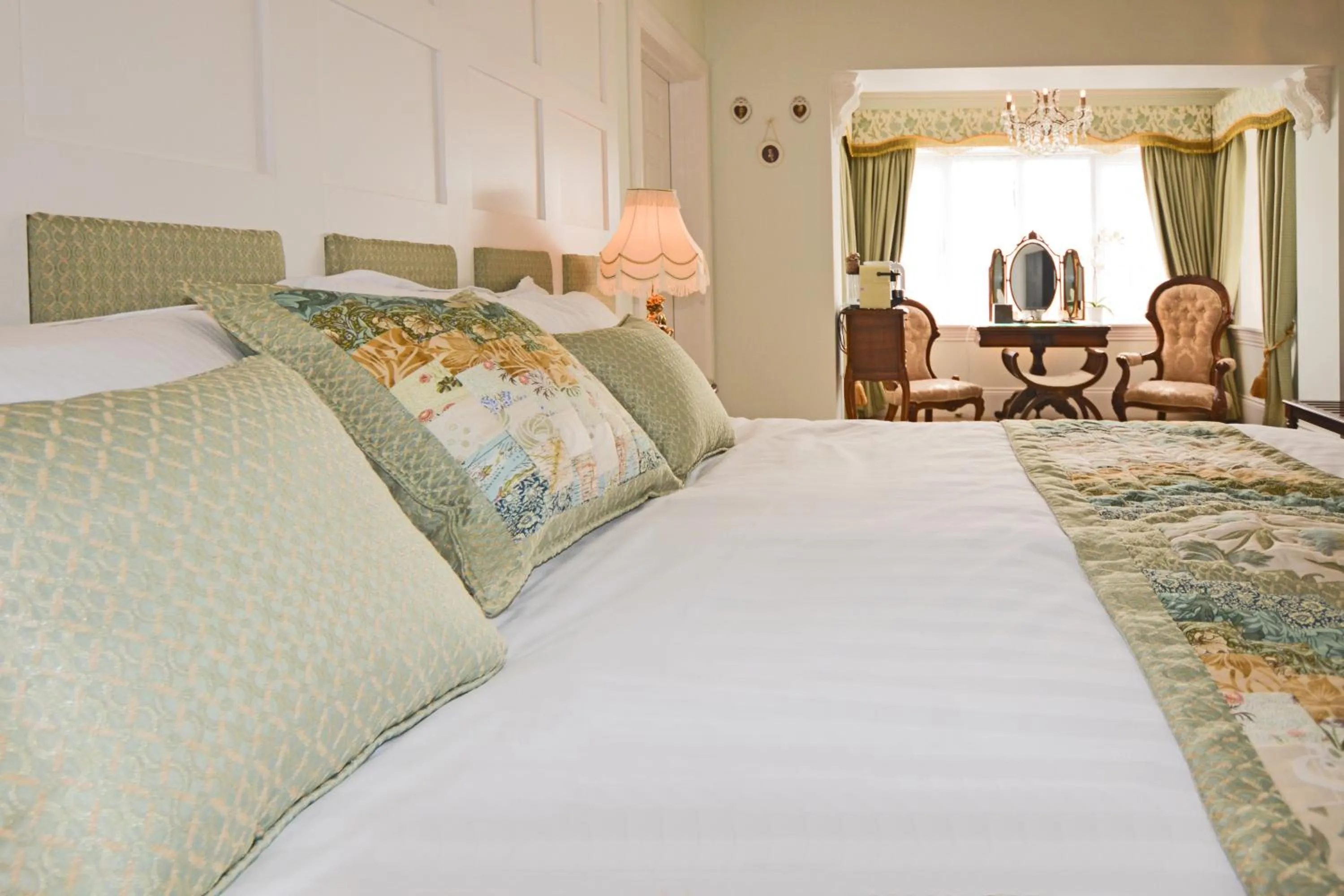 Bed in Haven Hall Hotel