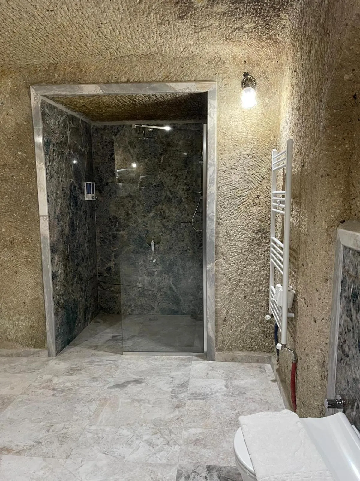 Shower in Cappadocia Empire Cave Hotel