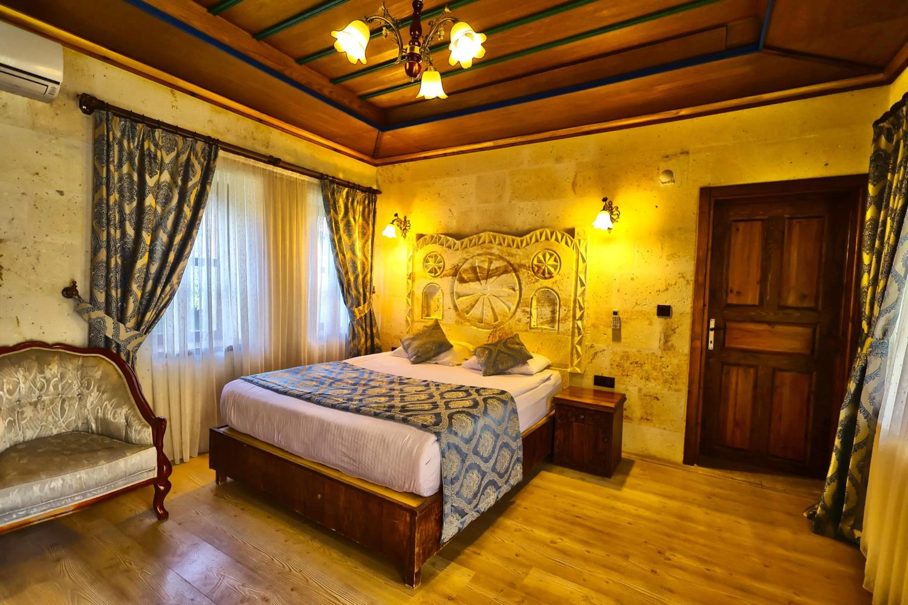 Bed in Cappadocia Empire Cave Hotel