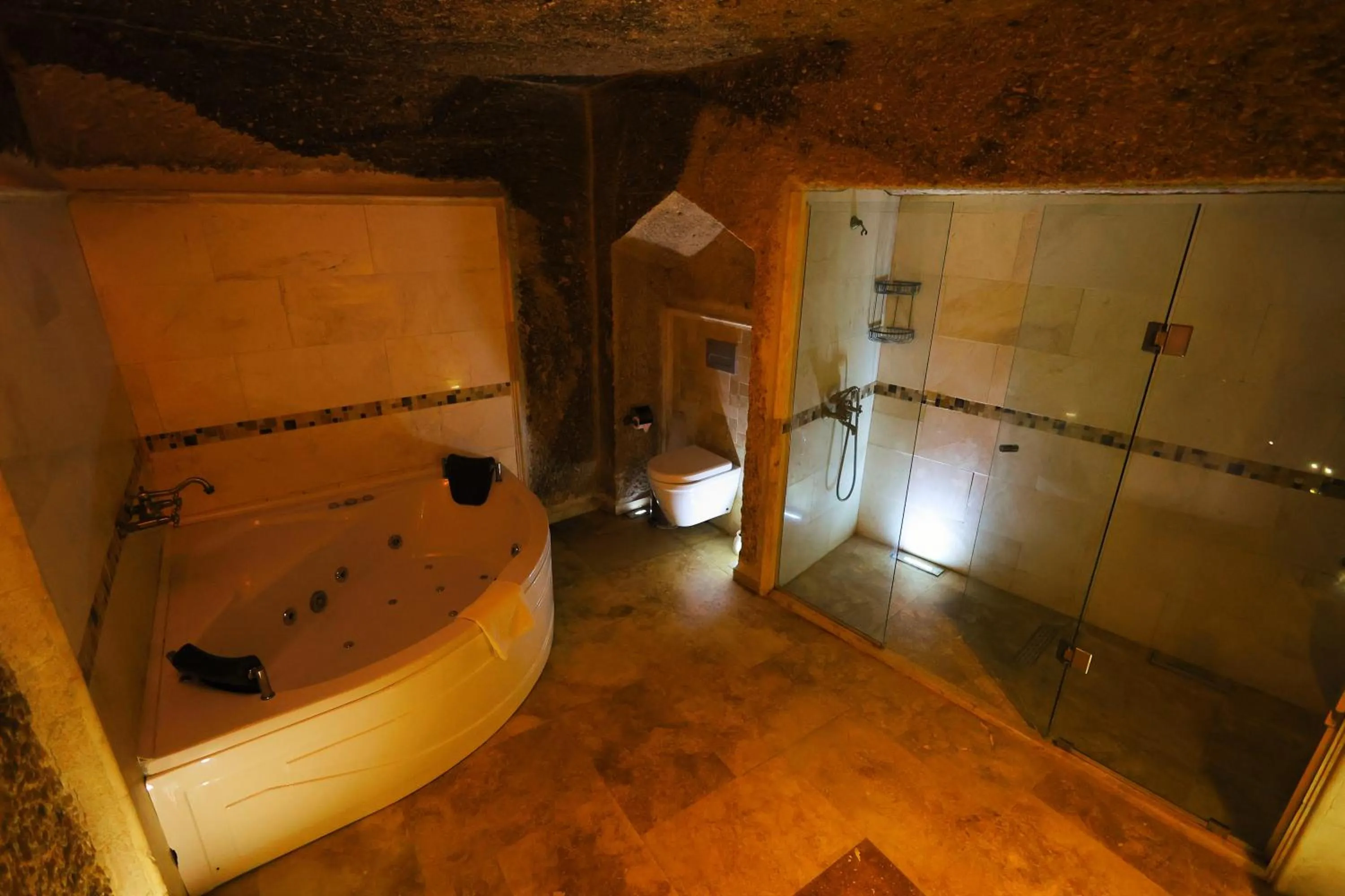 Shower in Cappadocia Empire Cave Hotel