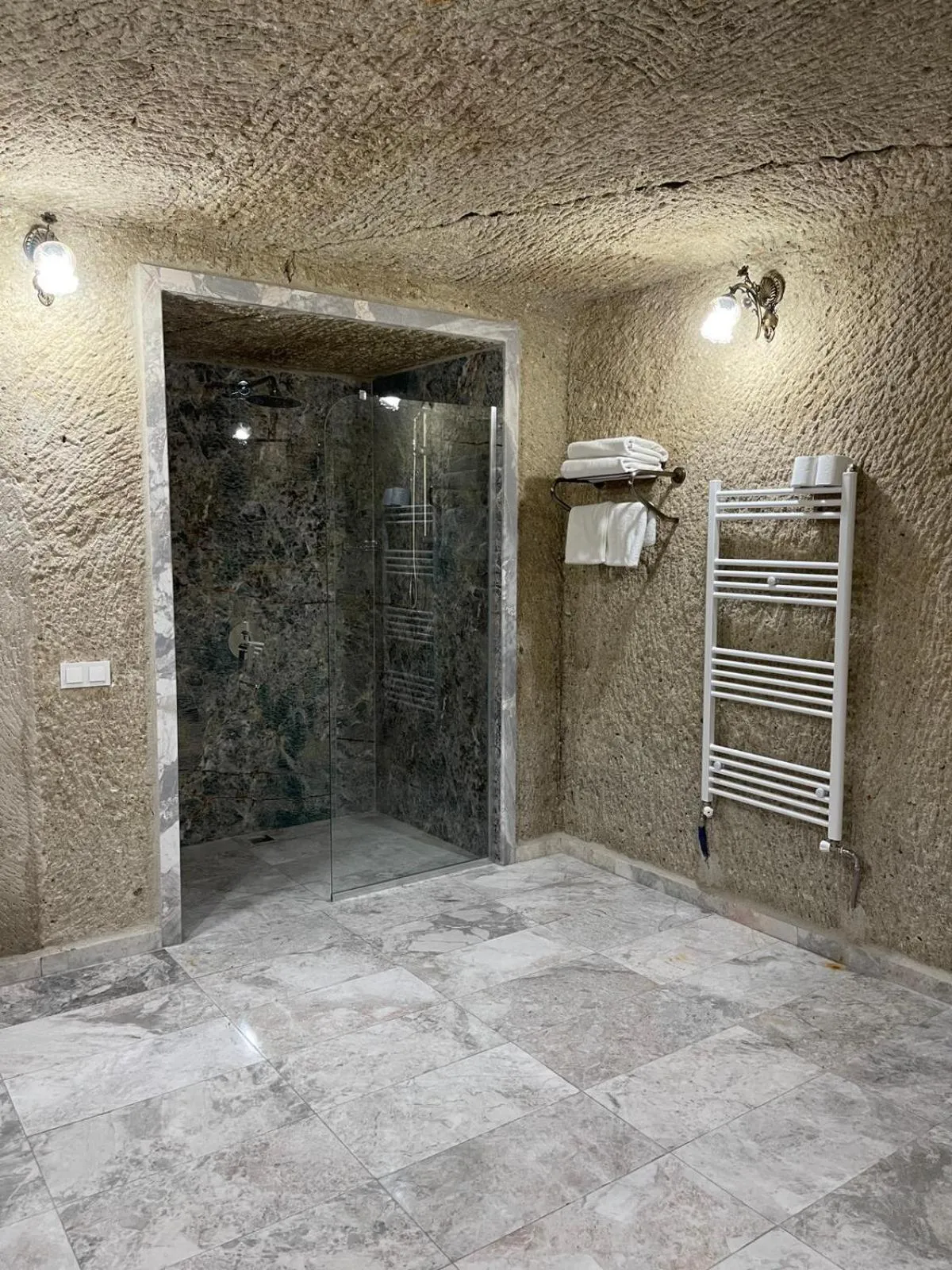 Shower in Cappadocia Empire Cave Hotel
