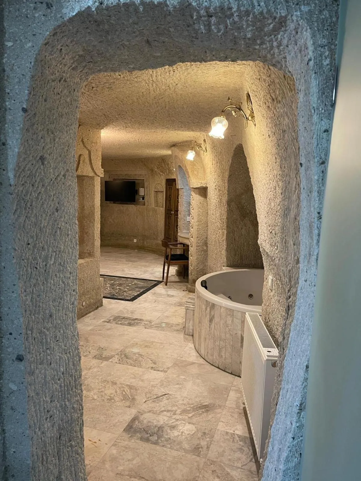 Bed in Cappadocia Empire Cave Hotel