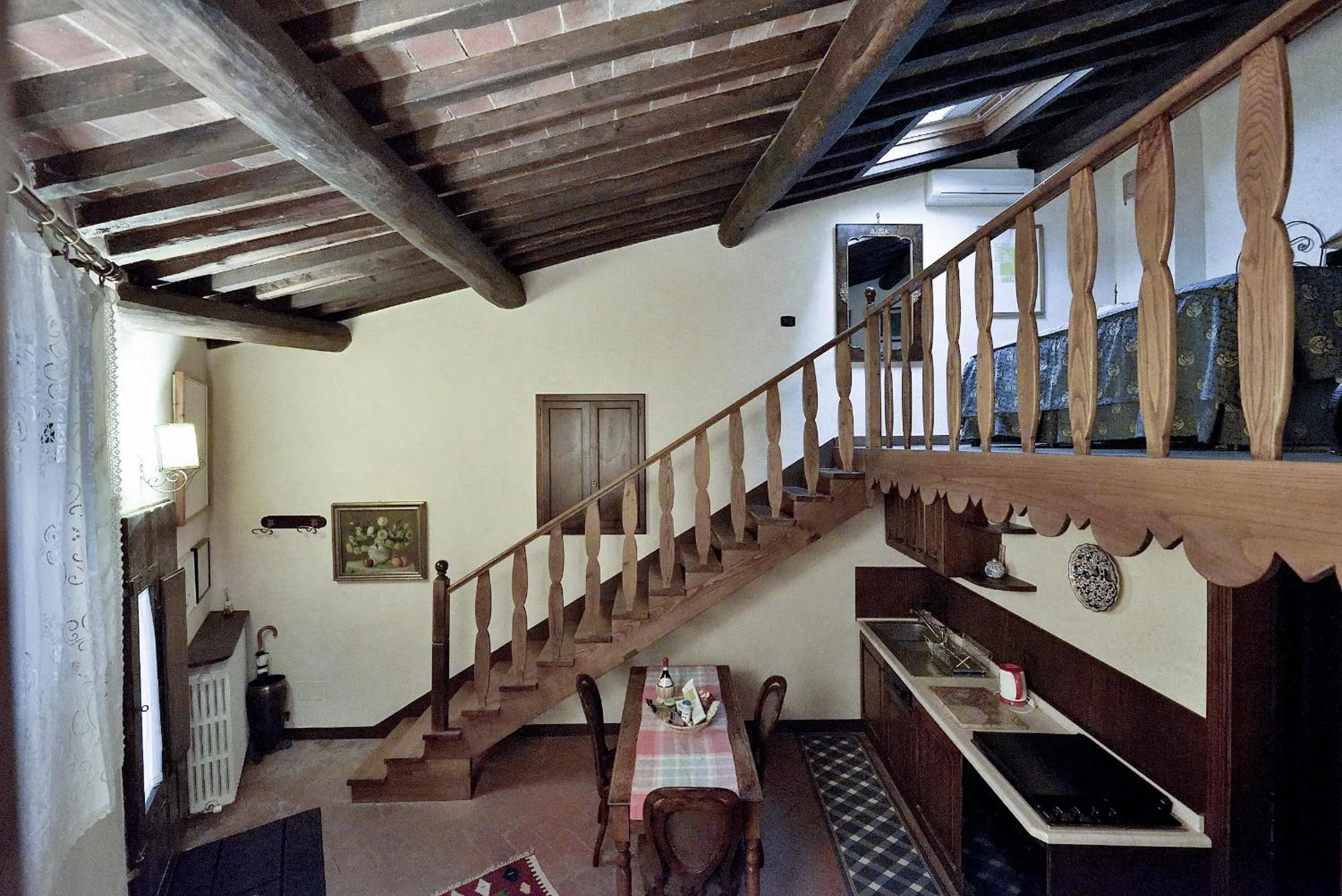 Kitchen or kitchenette in Castelletto di Montebenichi