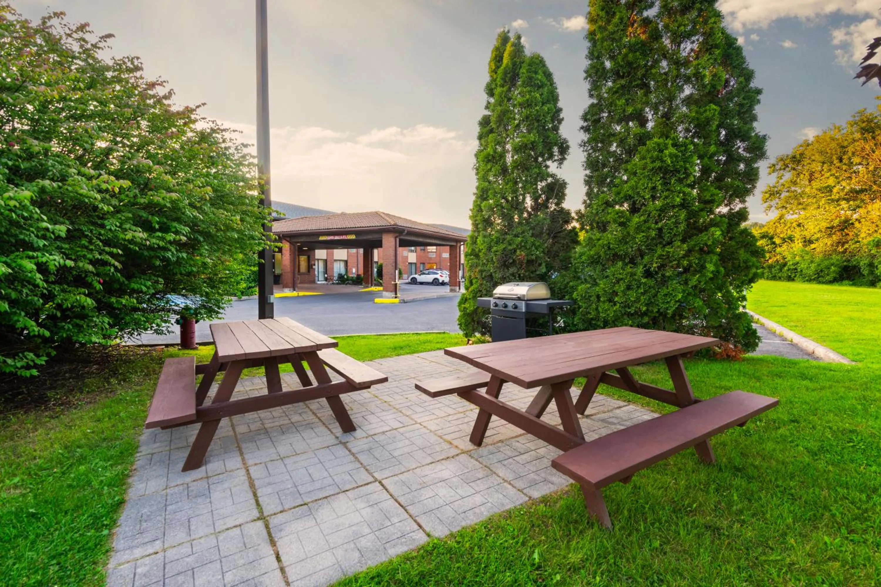 BBQ facilities in Comfort Inn Hwy 401