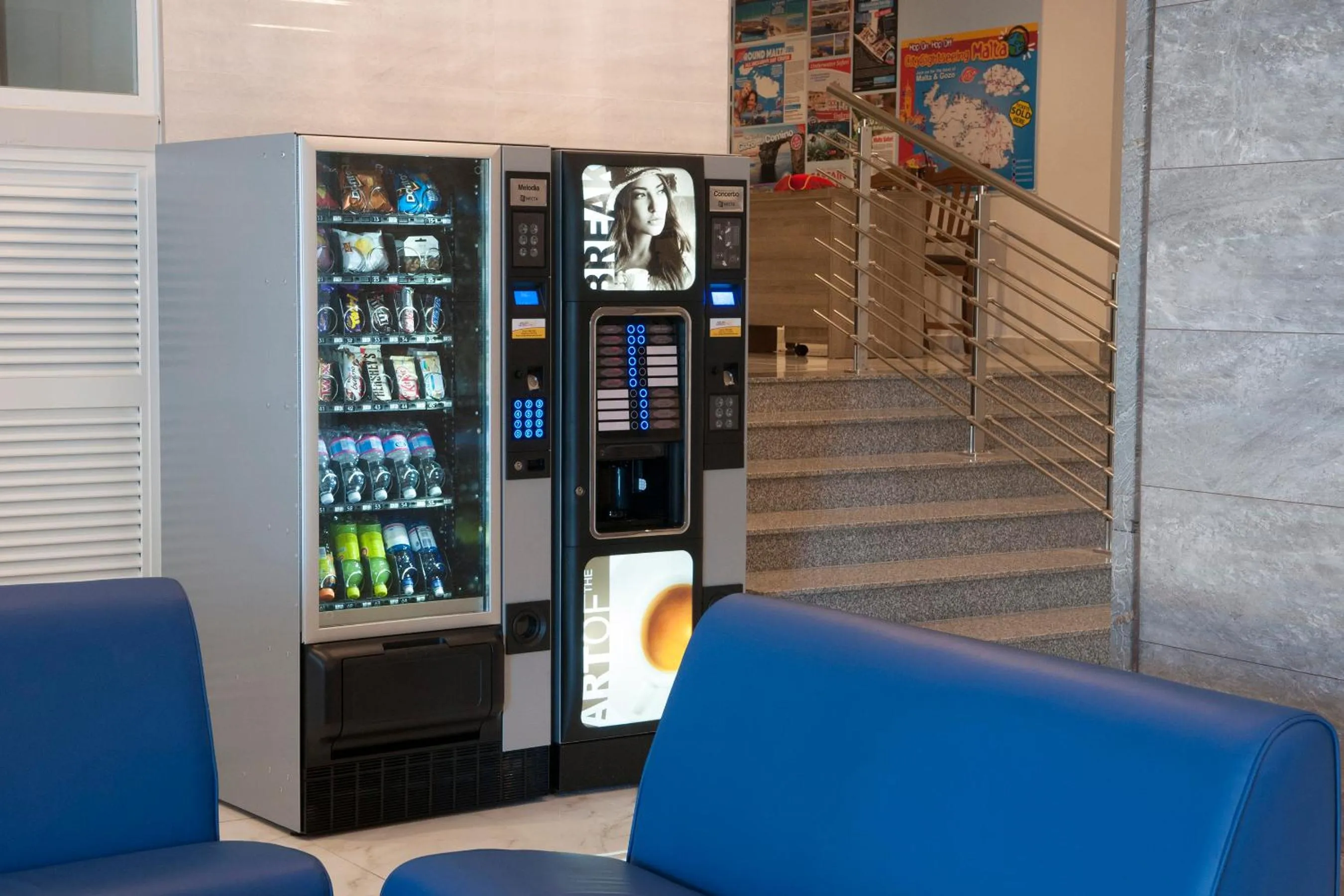 vending machine in EUROCLUB Hotel