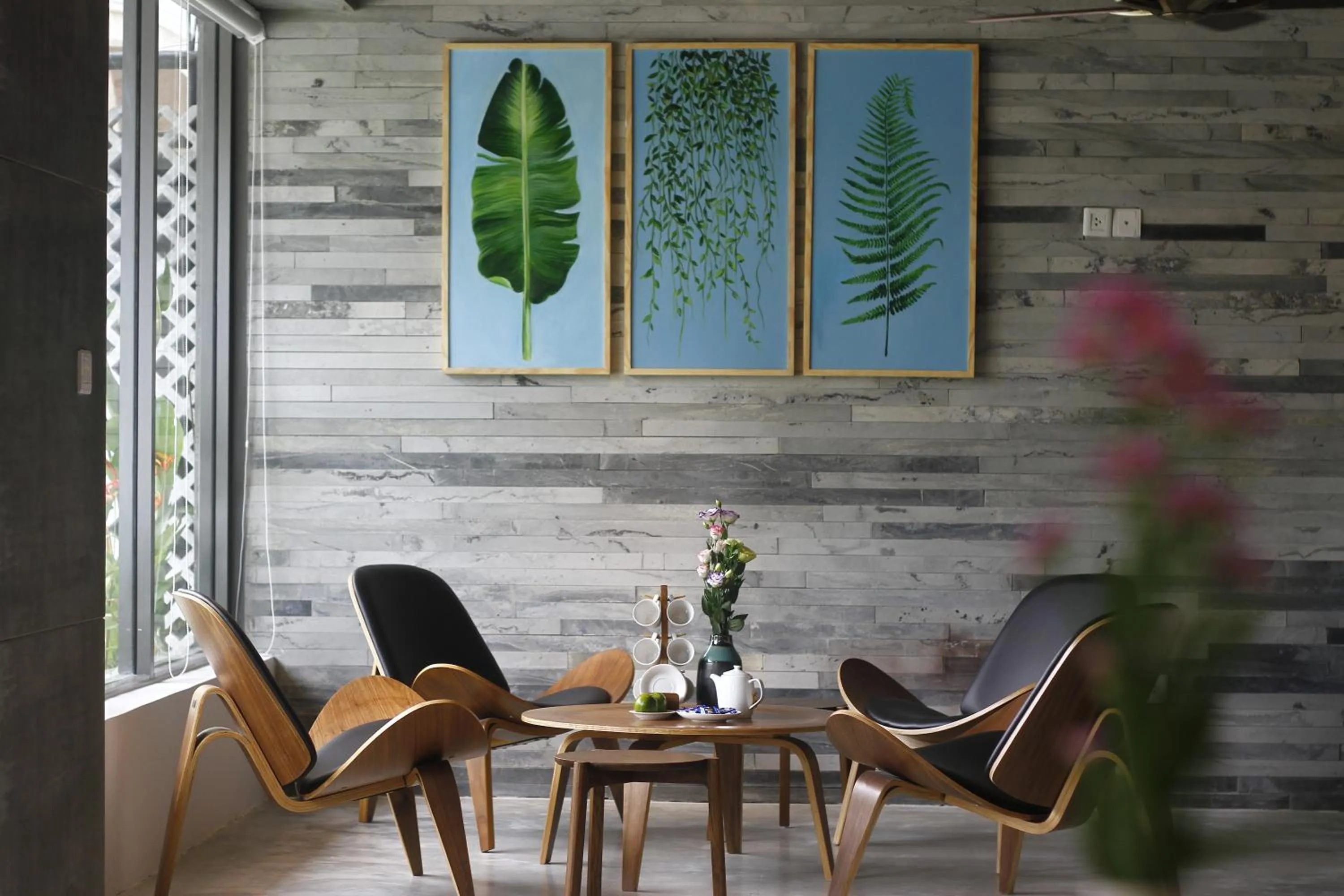 Lobby or reception in John Boutique Villa