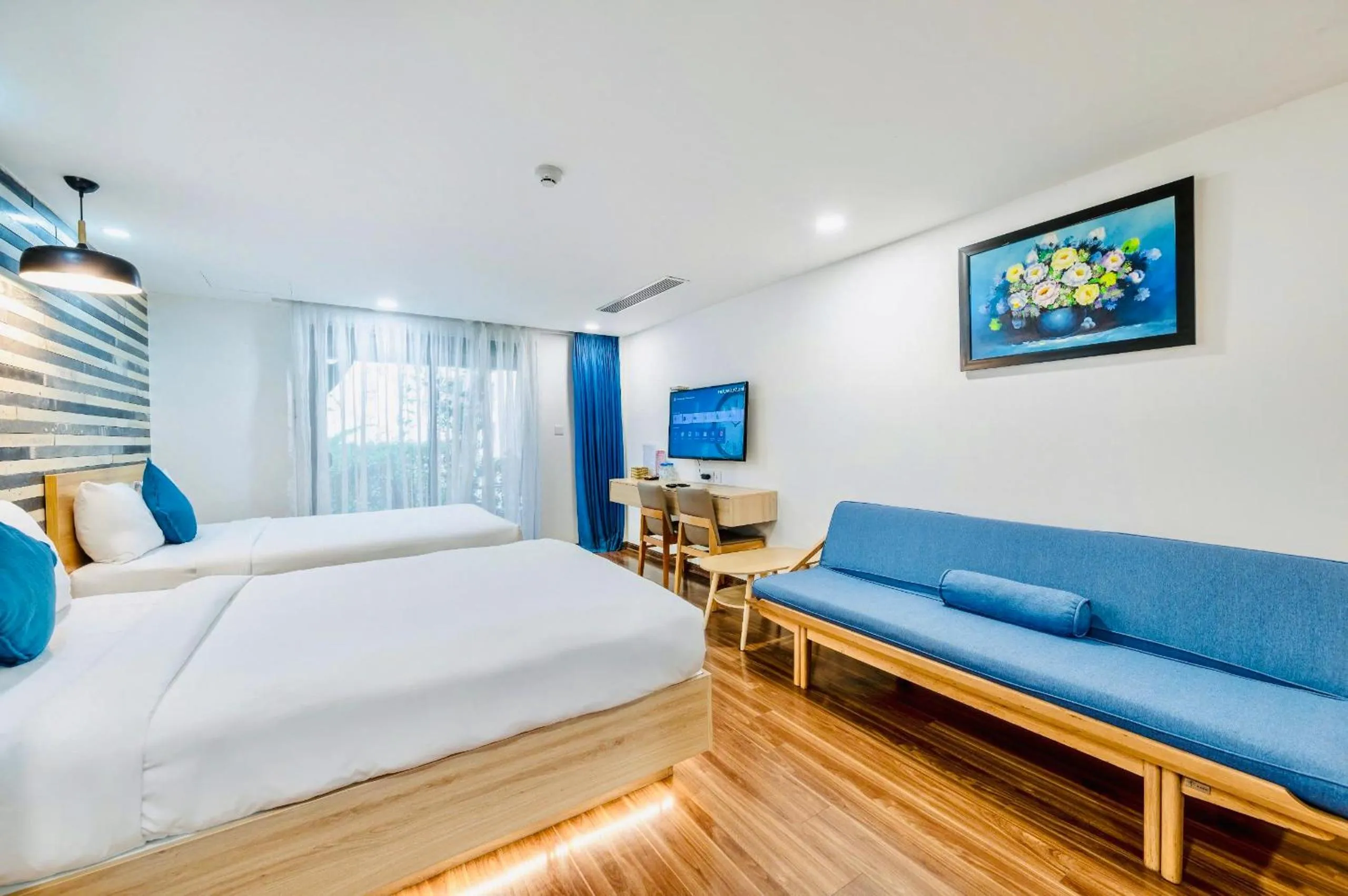 Bed in John Boutique Villa