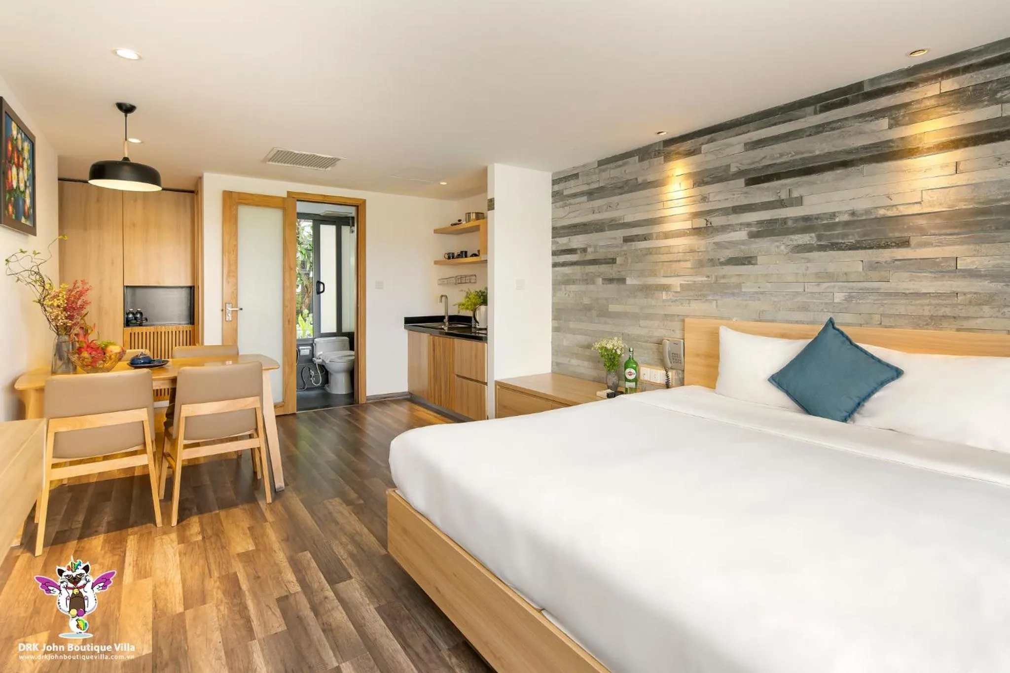 Bedroom, Bed in John Boutique Villa