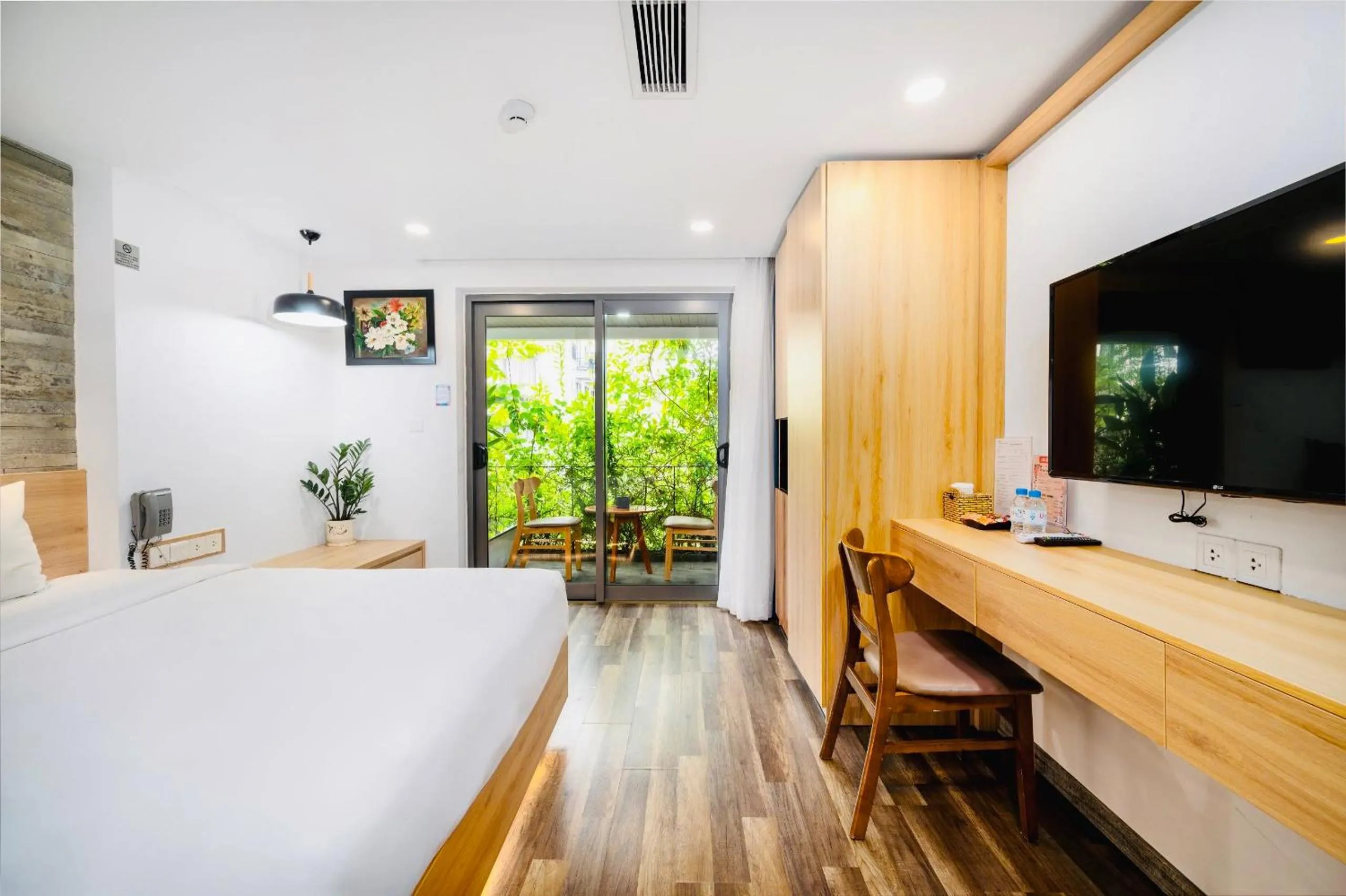 Bed in John Boutique Villa