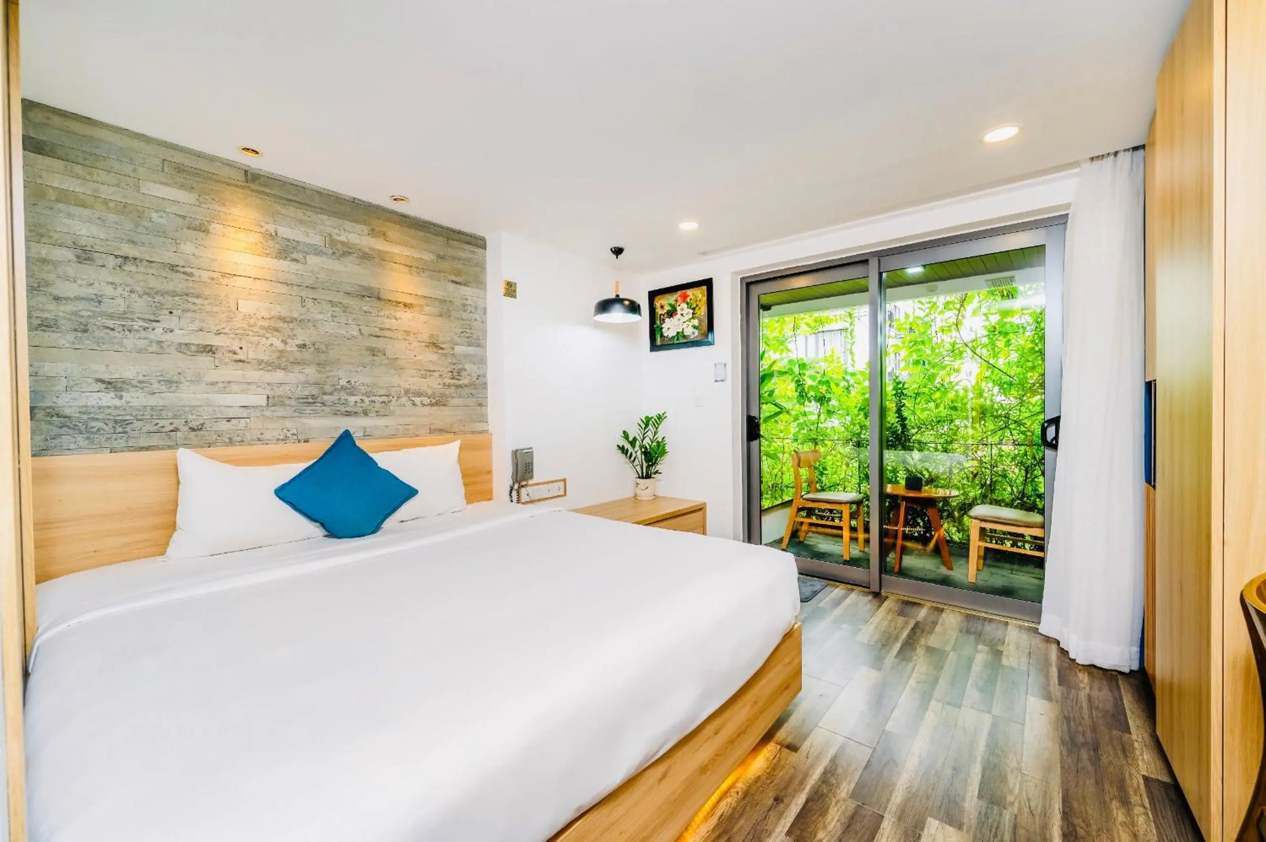 Bed in John Boutique Villa