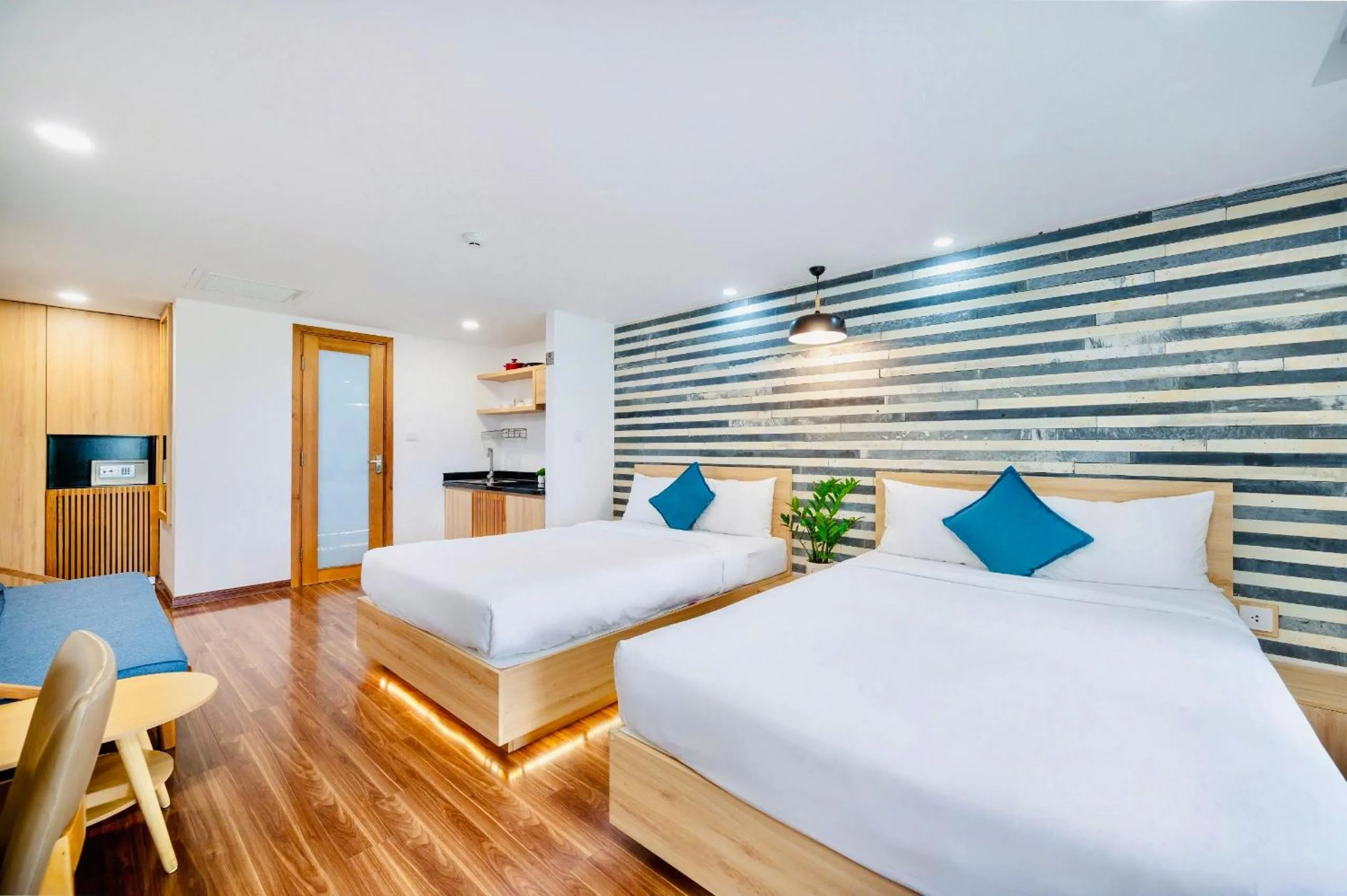 Bed in John Boutique Villa