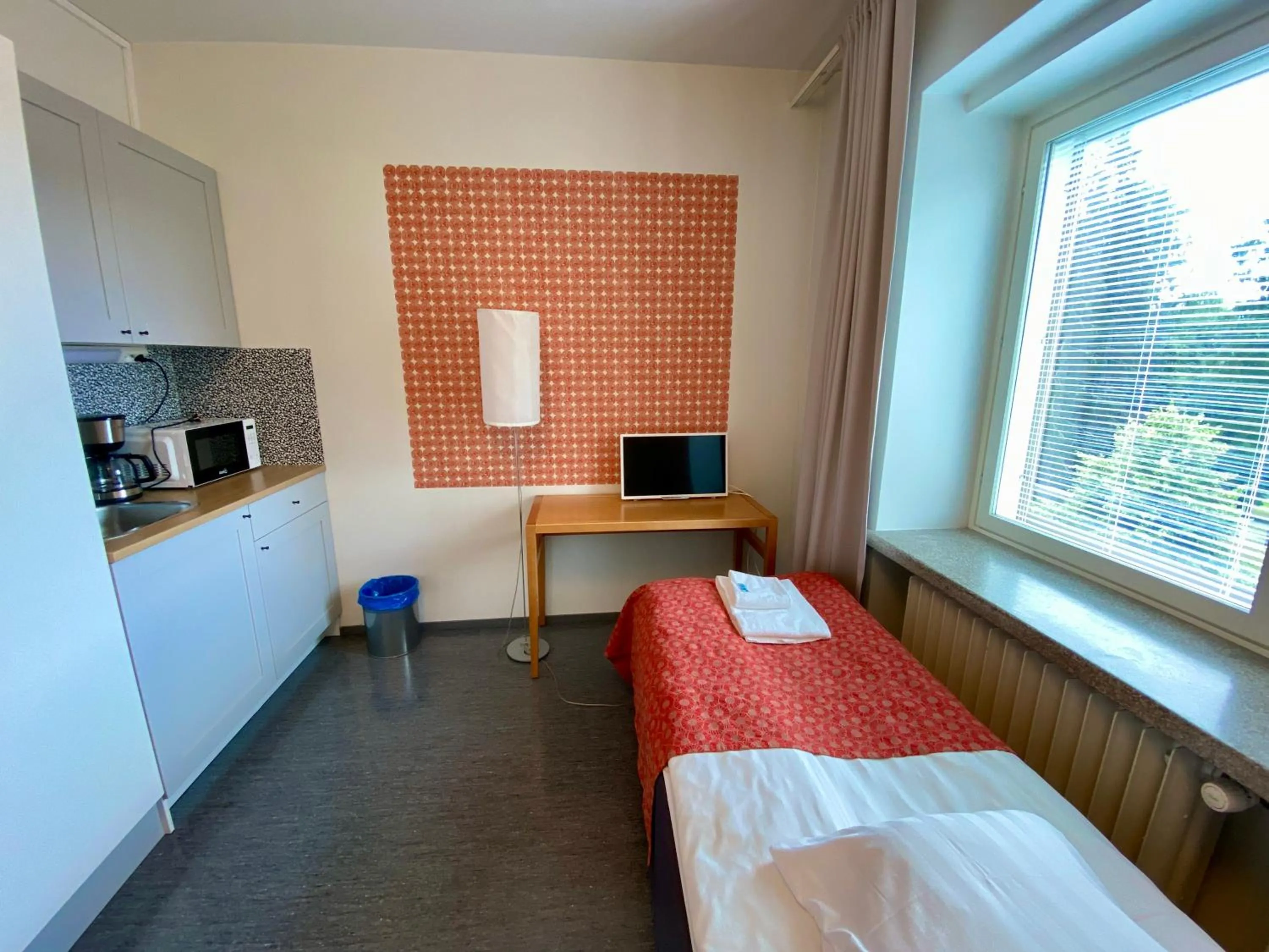 Bed in Huoneistohotelli Valo