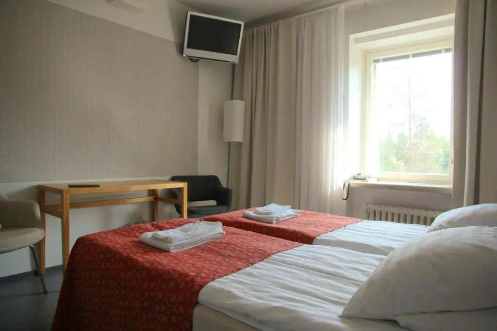 Bed in Huoneistohotelli Valo