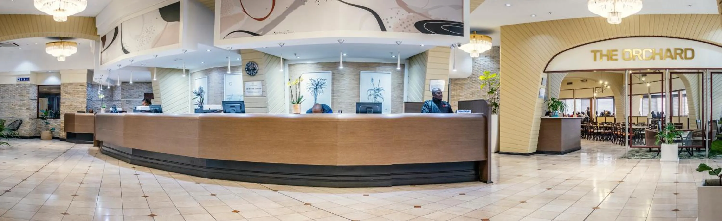 Lobby or reception in The Parktonian All Suite Hotel