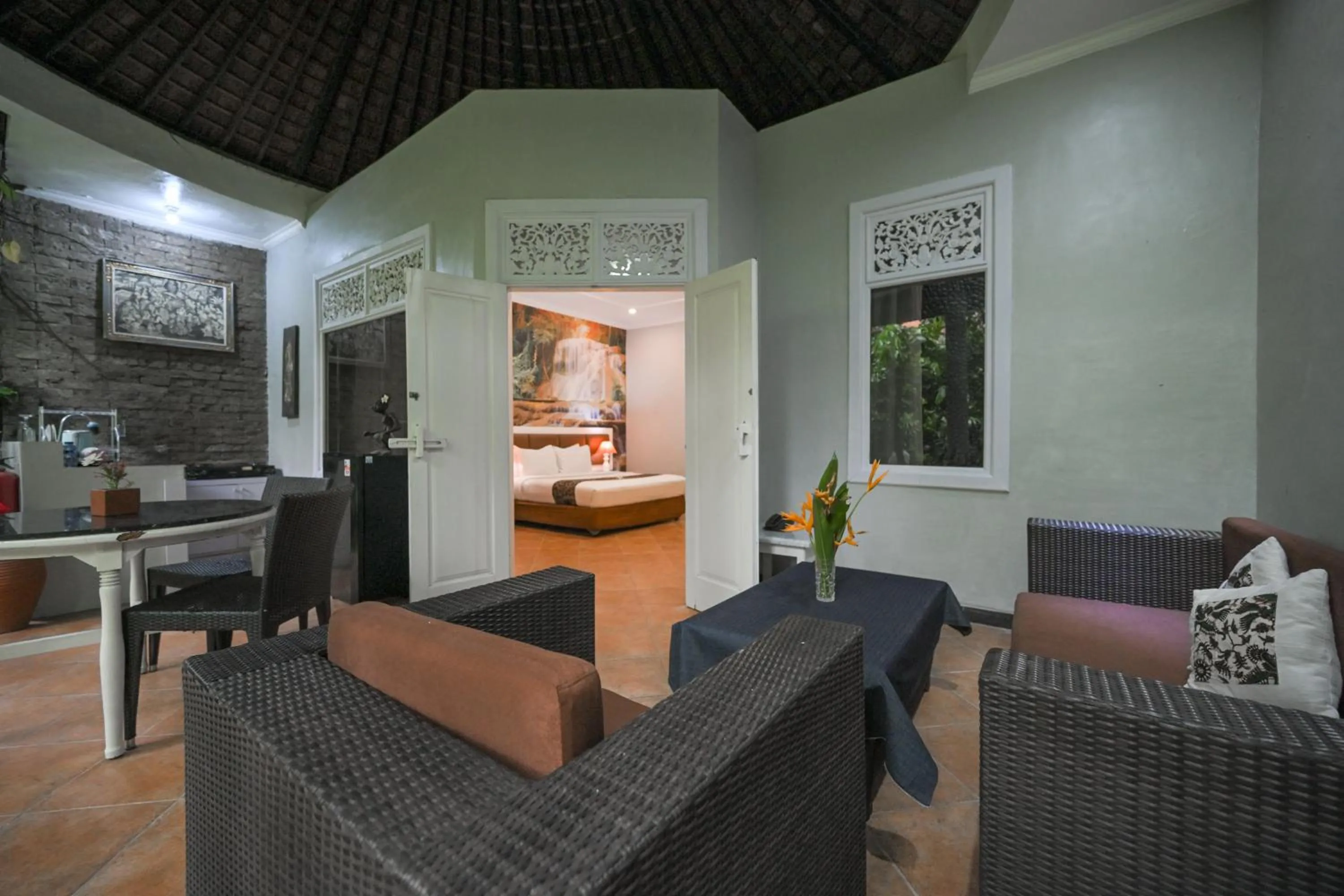 Living room in The Taman Ayu