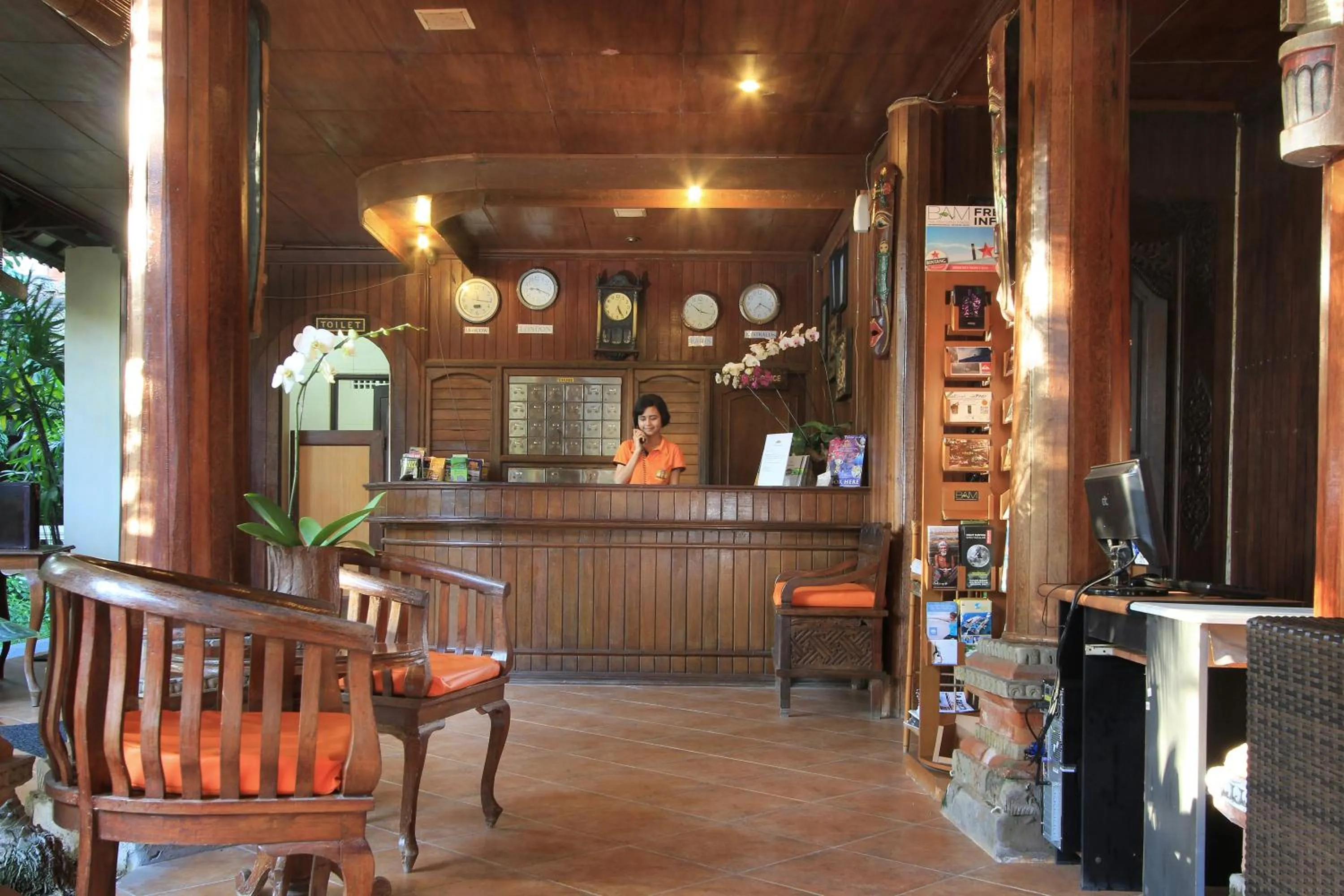 Lobby or reception in The Taman Ayu