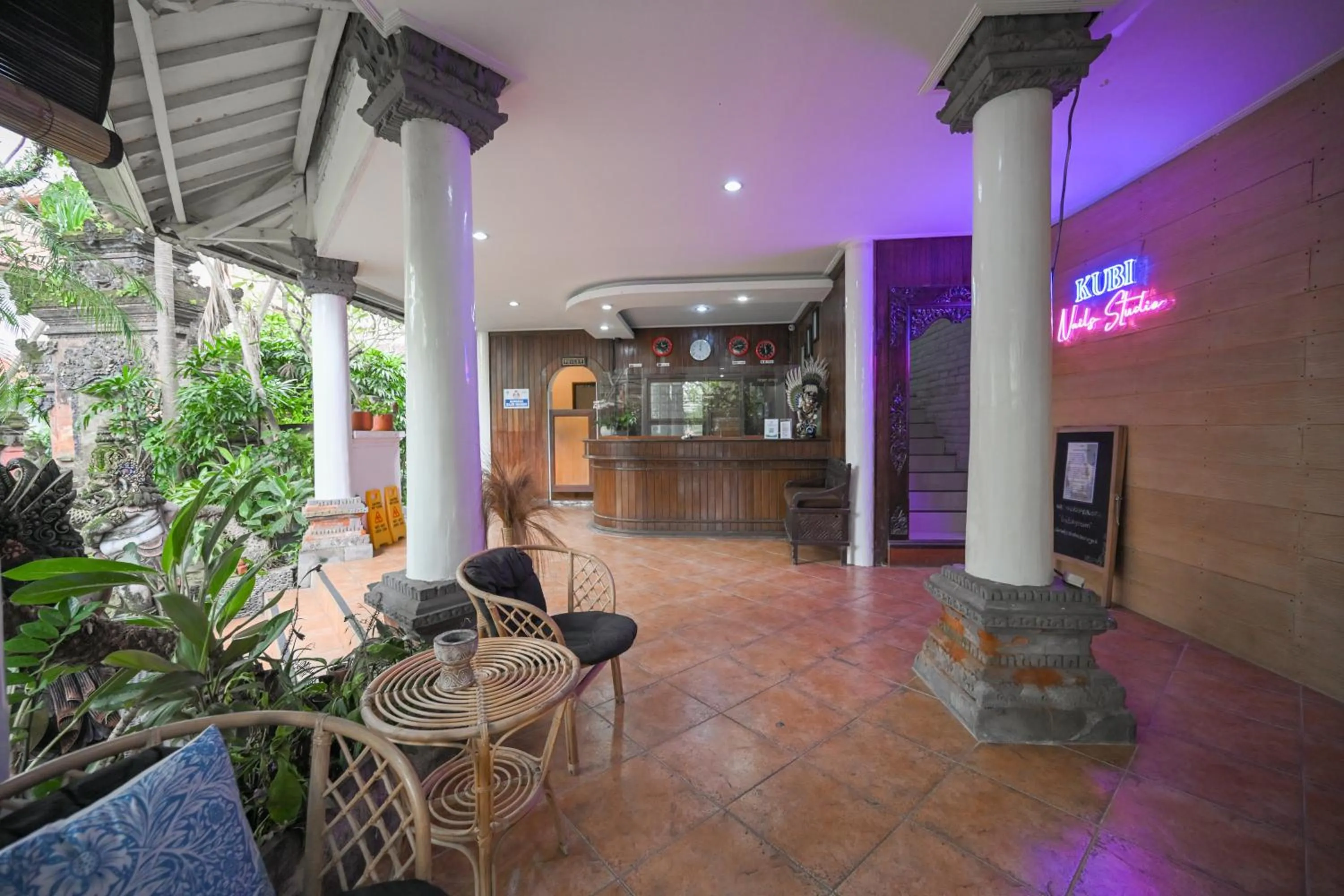 Lobby or reception in The Taman Ayu