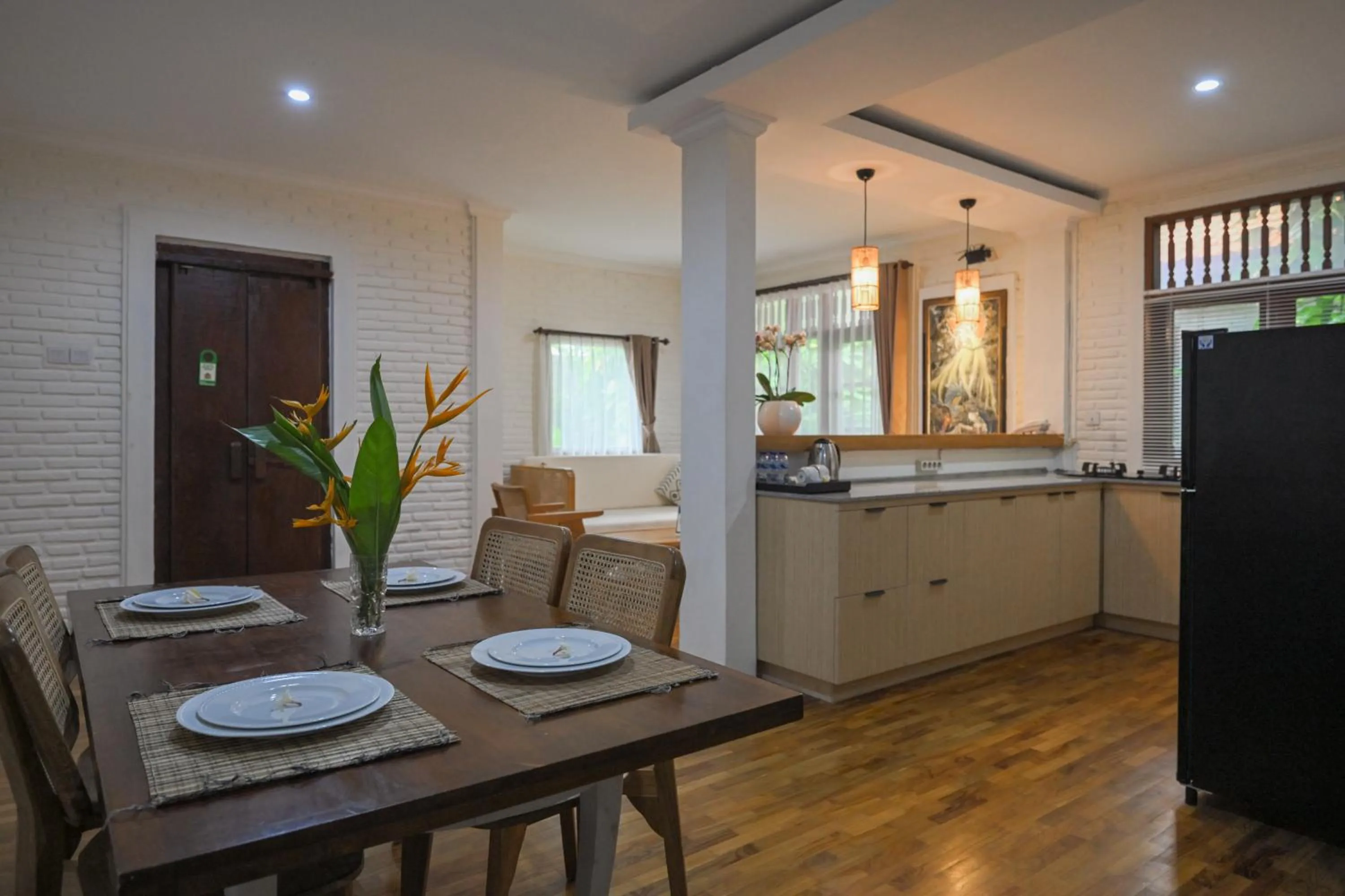 Dining area in The Taman Ayu