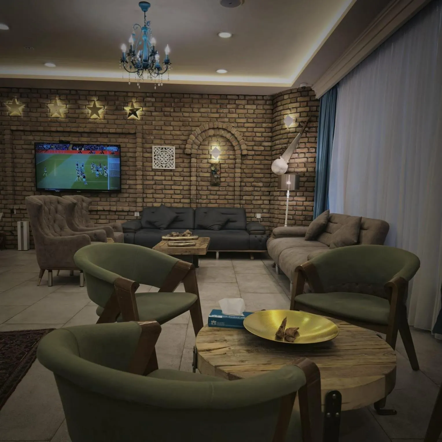 Seating area in Khan Saray