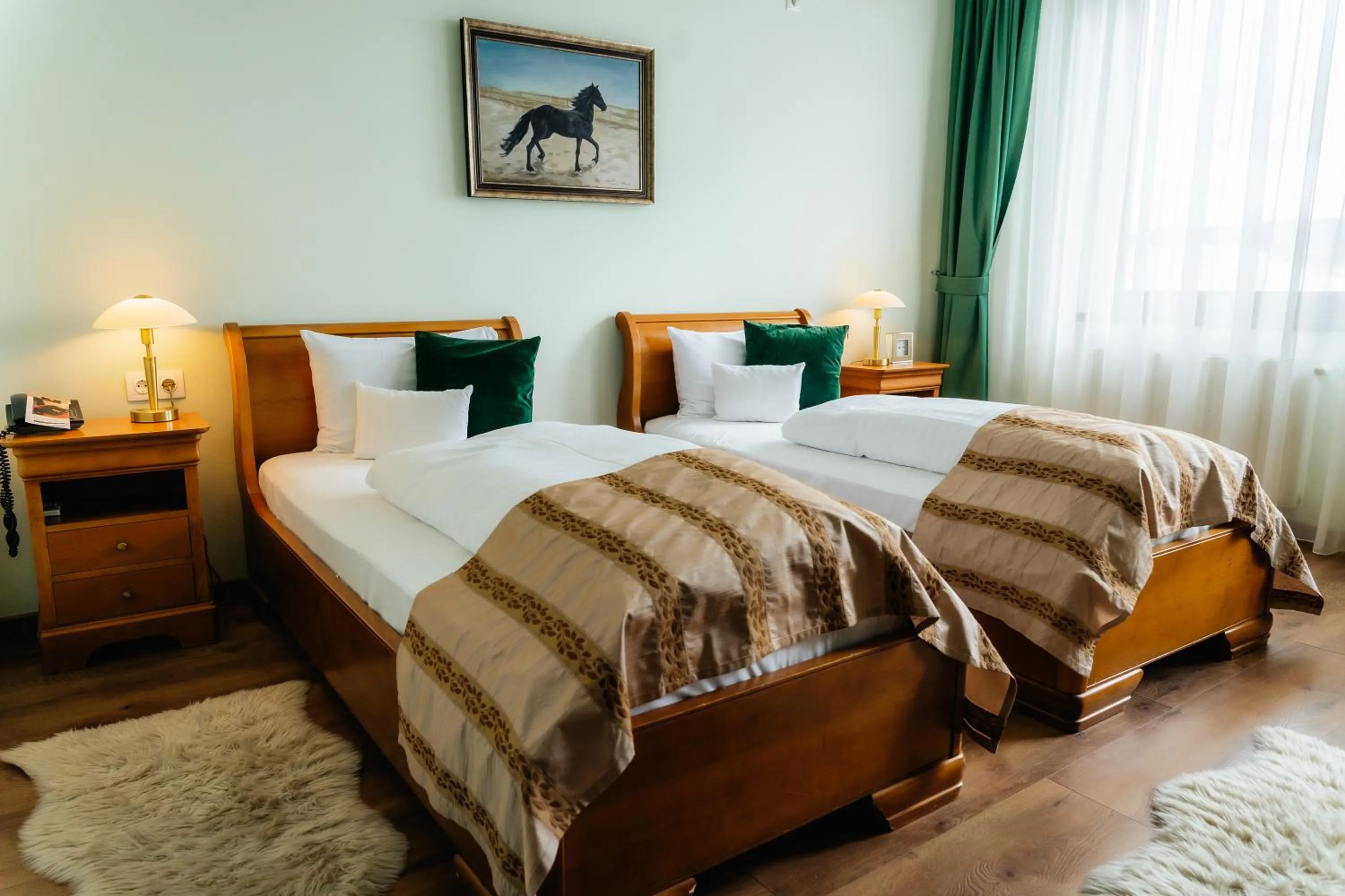 Bed in Septimia Hotels & Spa Resort