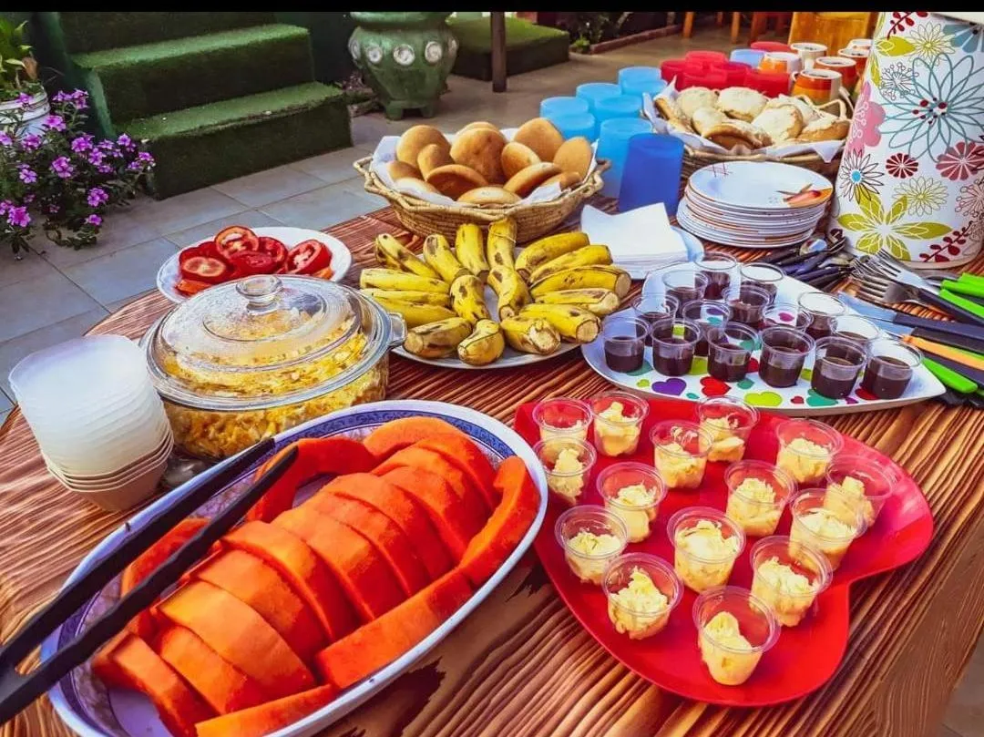 Food and drinks in El Curichal Hostel