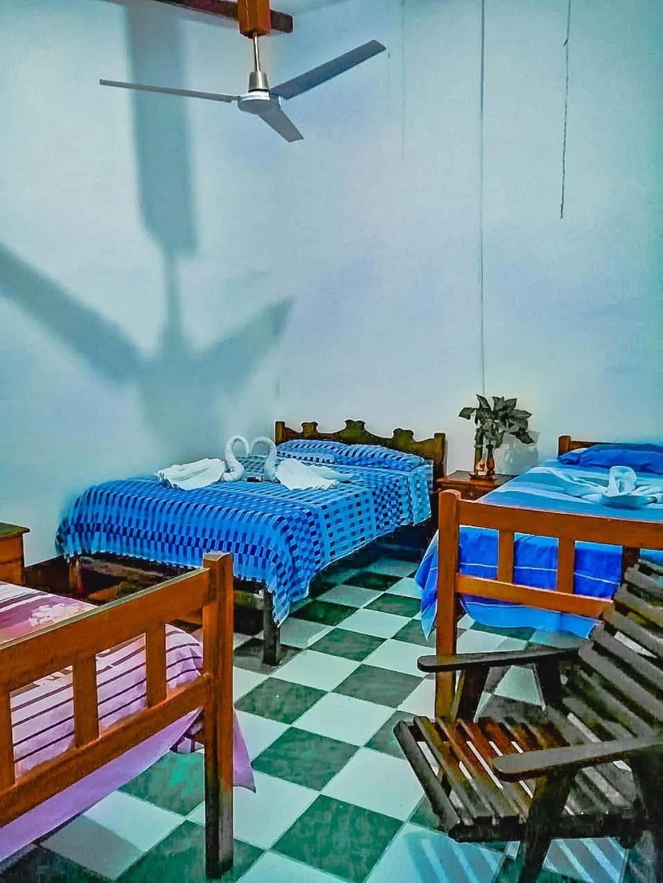 Bed in El Curichal Hostel