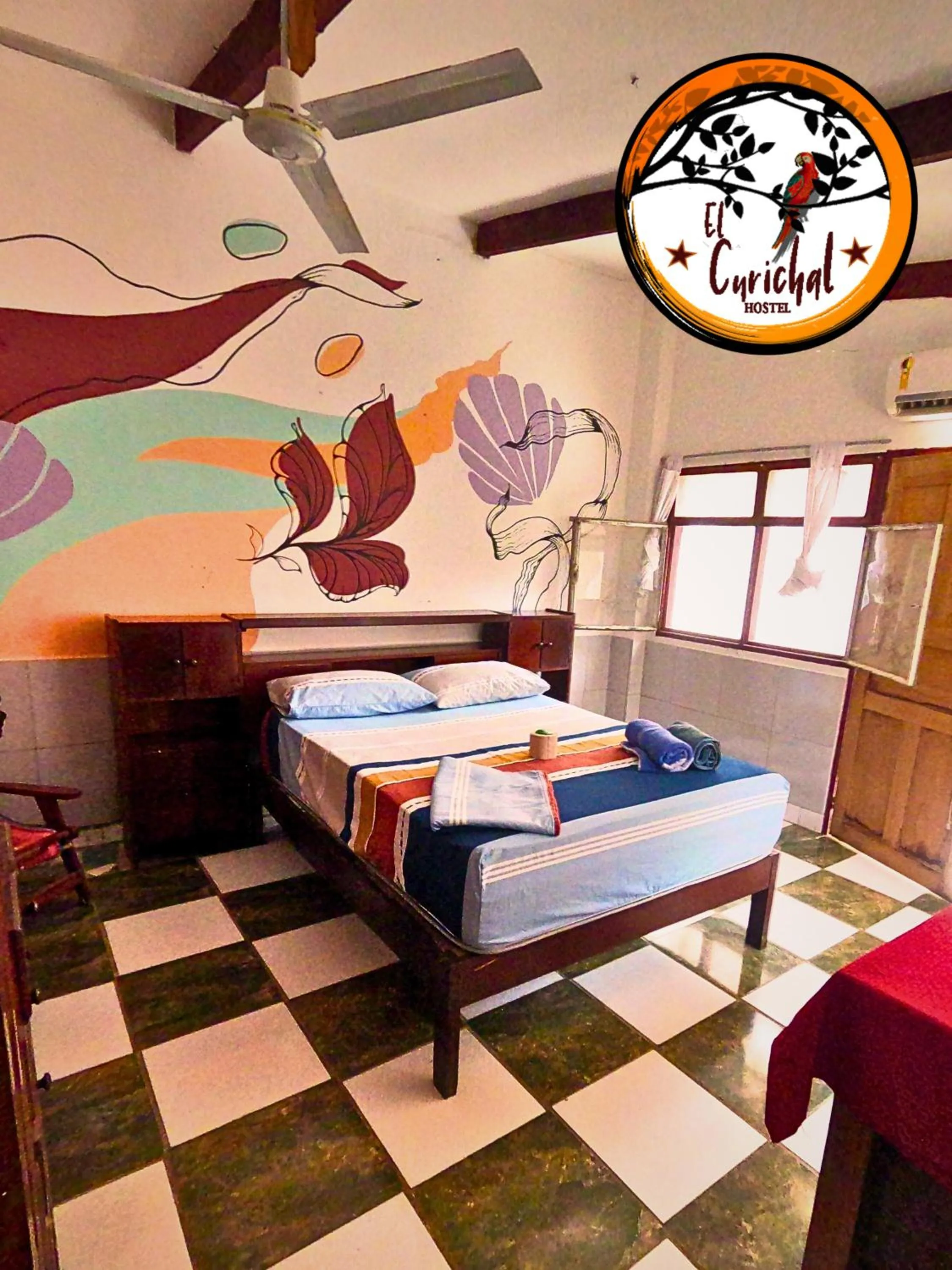 Bed in El Curichal Hostel