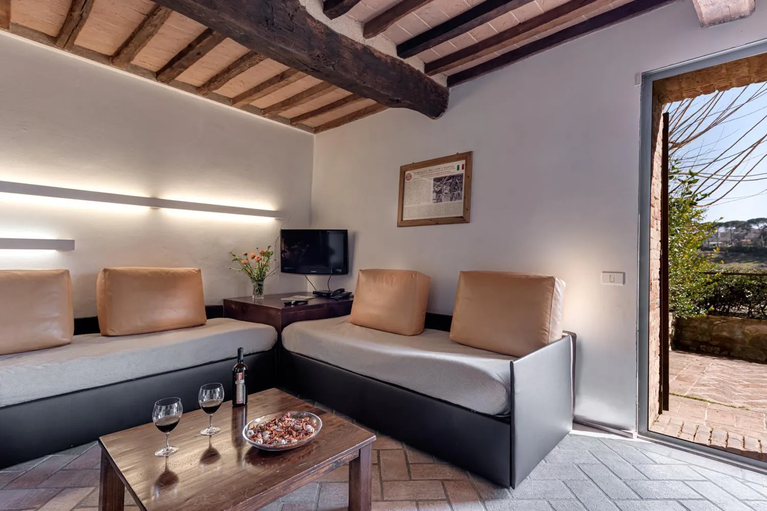 Living room in Bosco Della Spina