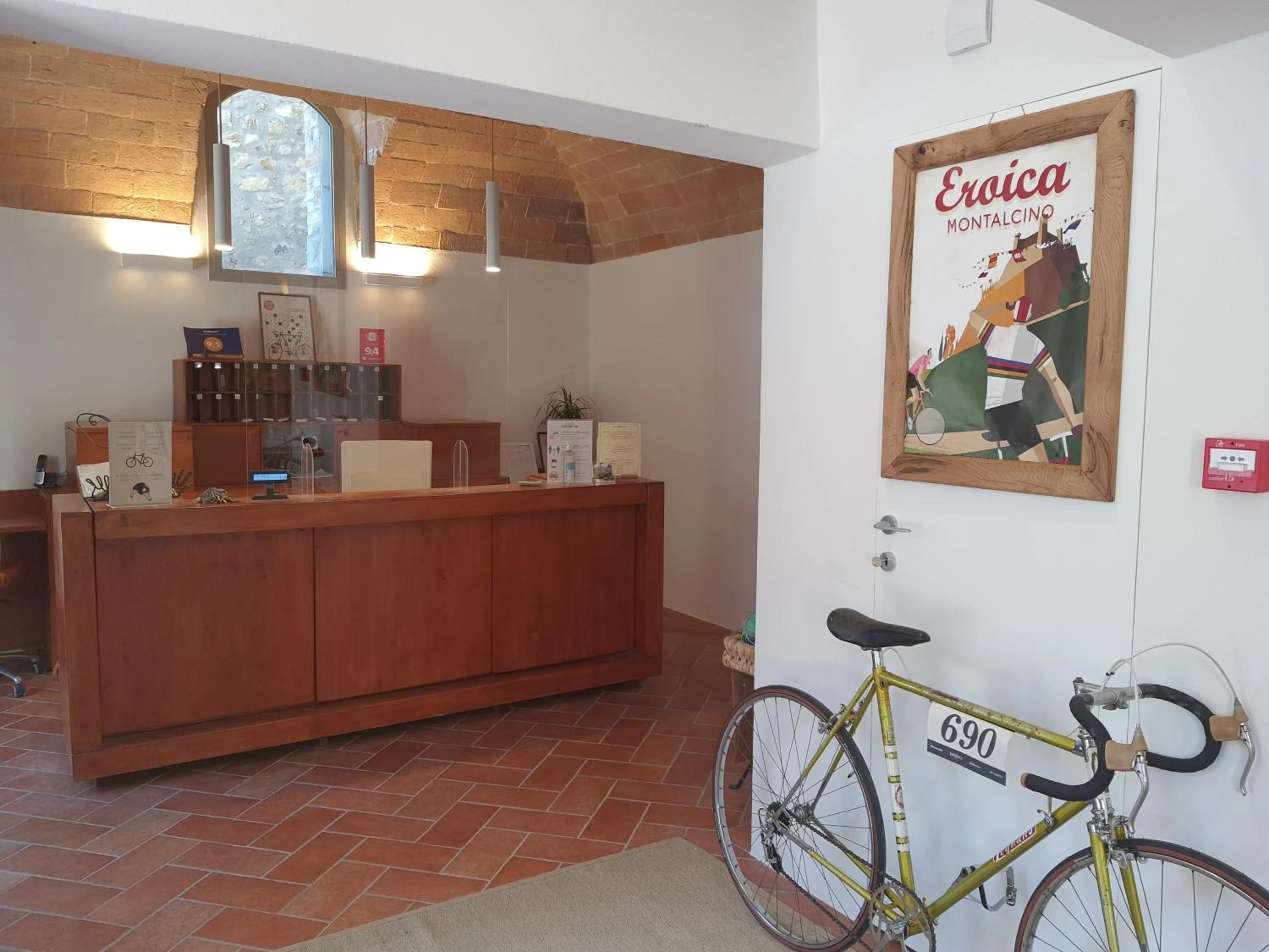 Lobby or reception in Bosco Della Spina