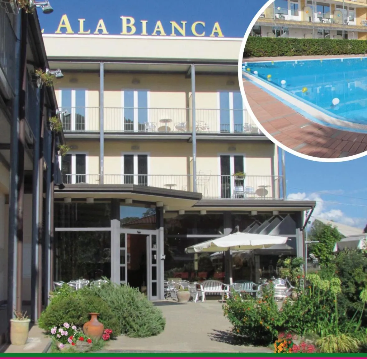 Facade/entrance in Hotel Ala Bianca