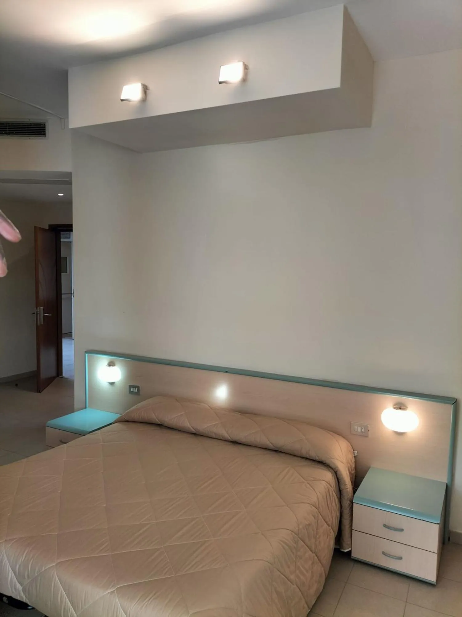 Bed in Hotel Ala Bianca