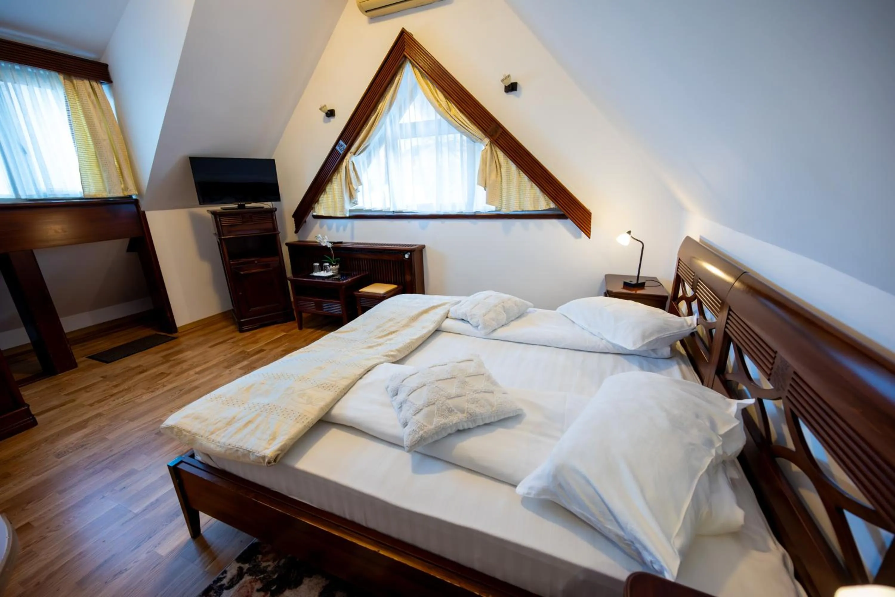 TV and multimedia, Bed in Pension Brasovu Vechi