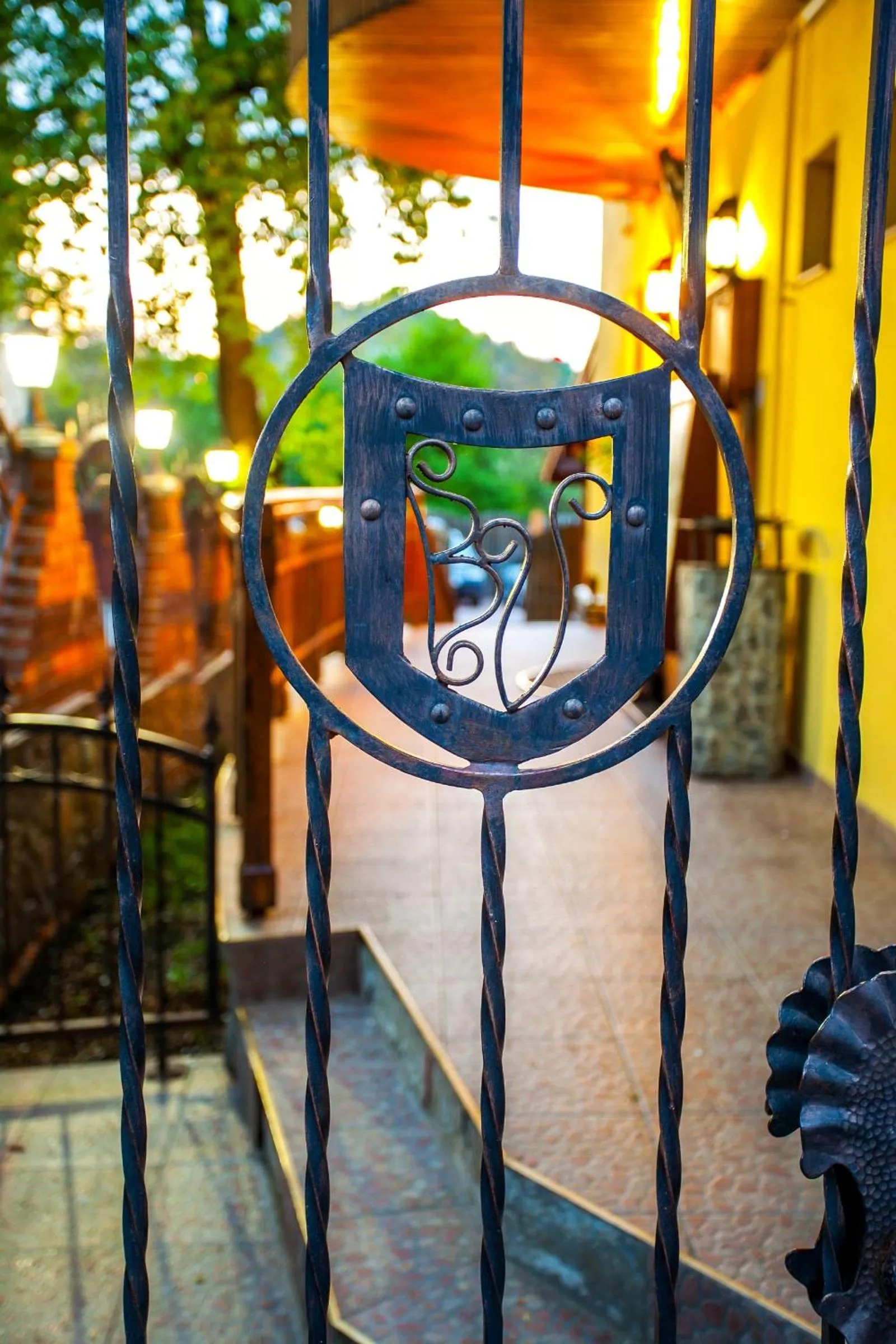 Decorative detail in Pension Brasovu Vechi