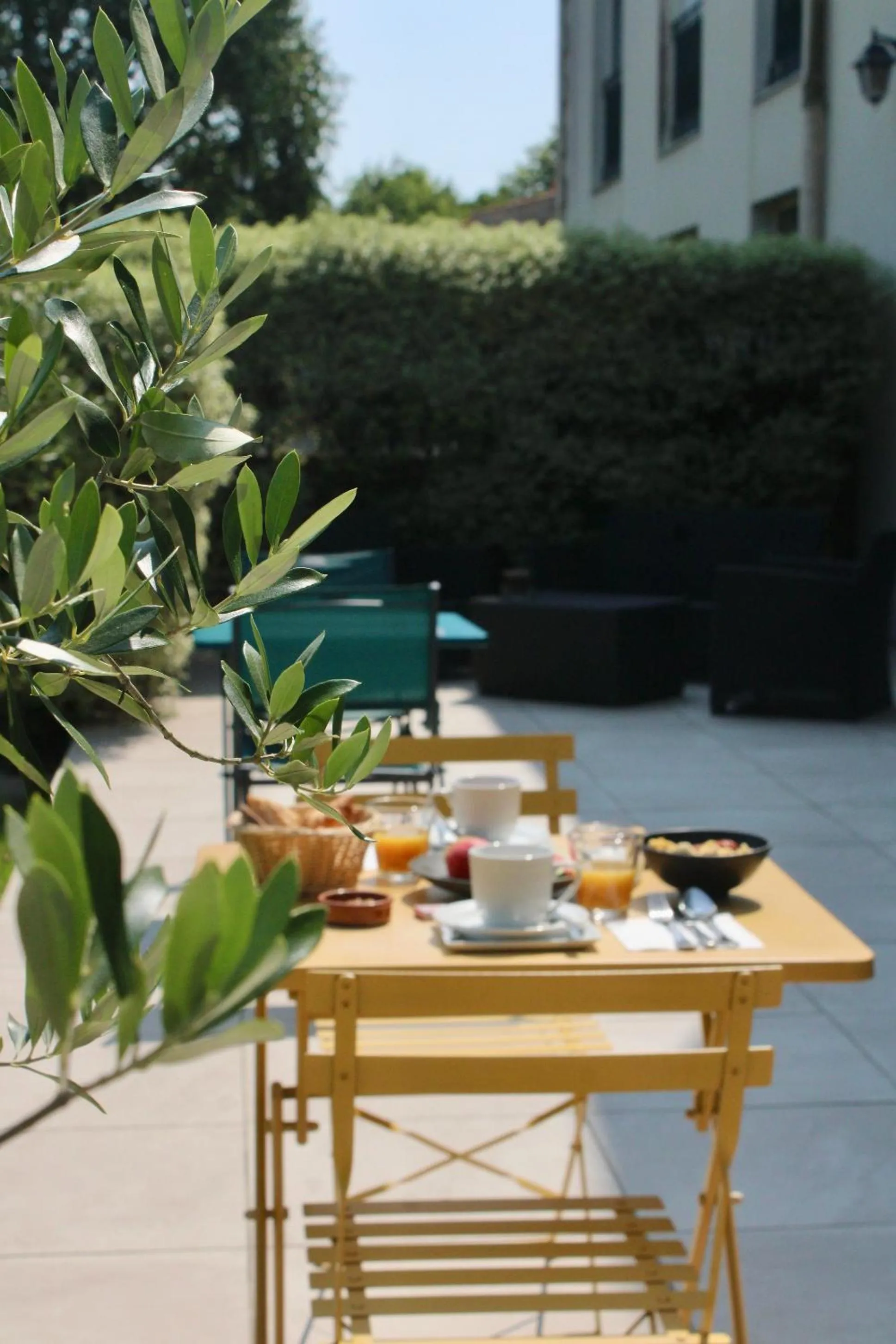 Patio in Hôtel de la Marine