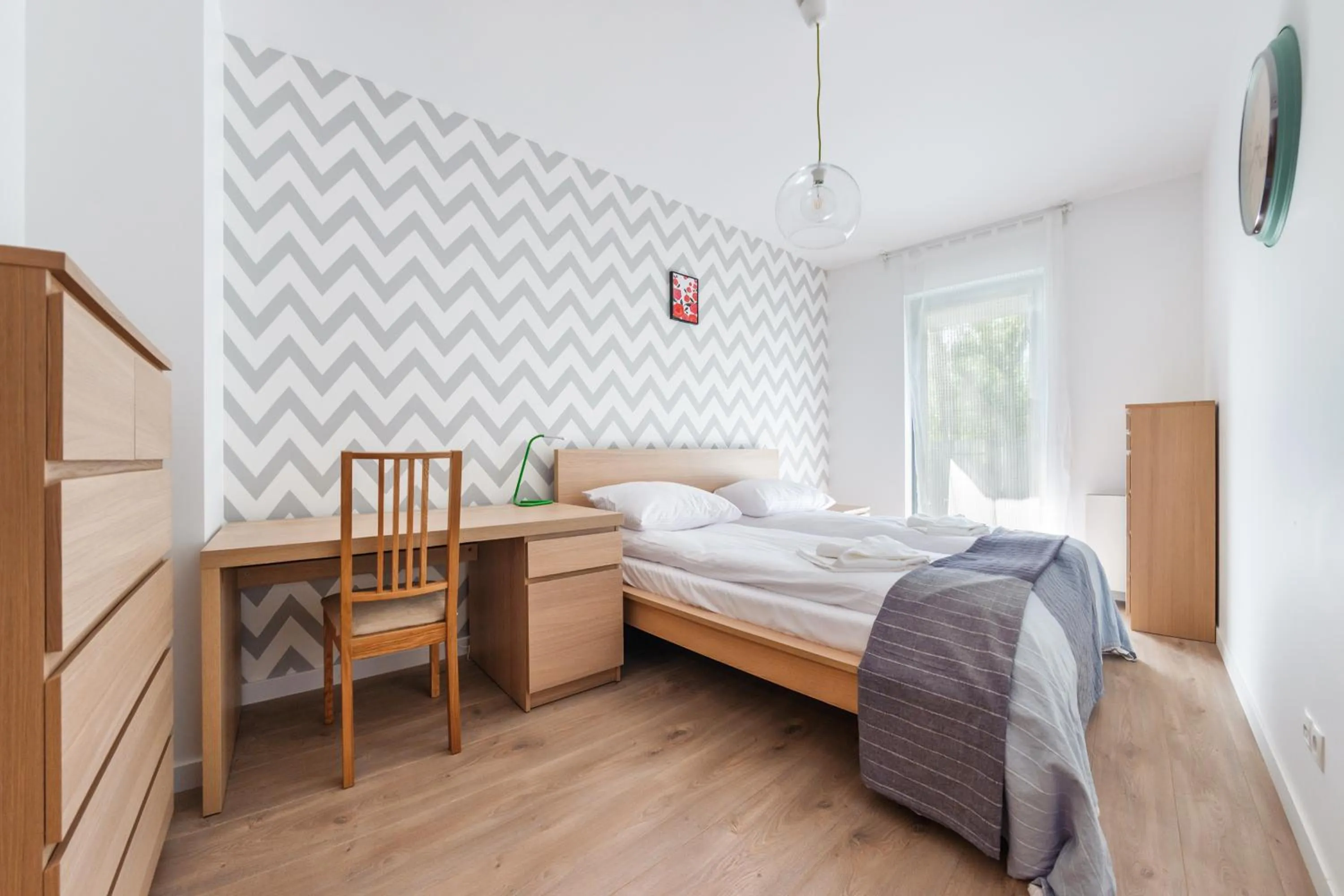 Bed in Nadmorze, Sun & Snow