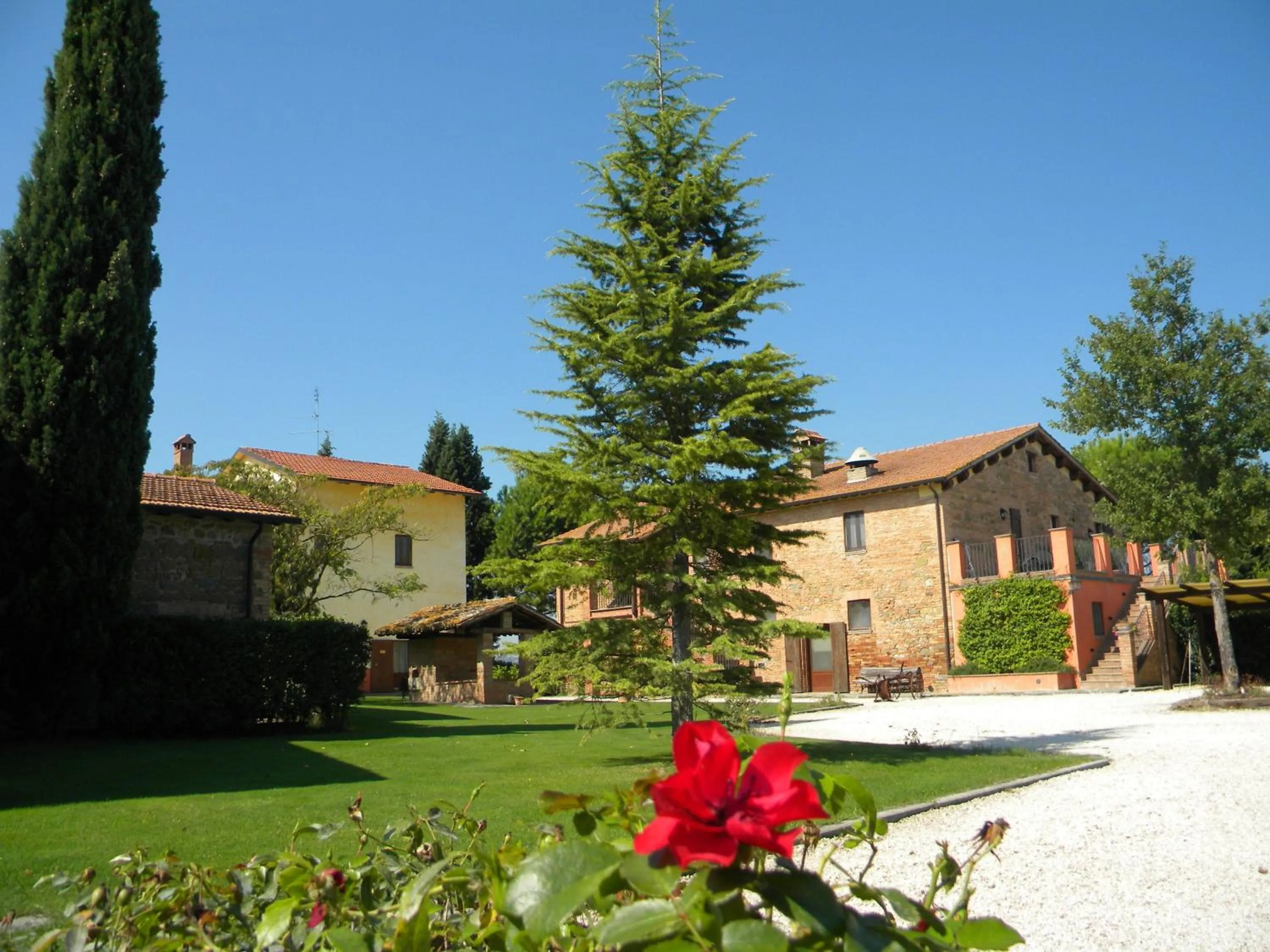 Garden in Country House Le Case Coloniche