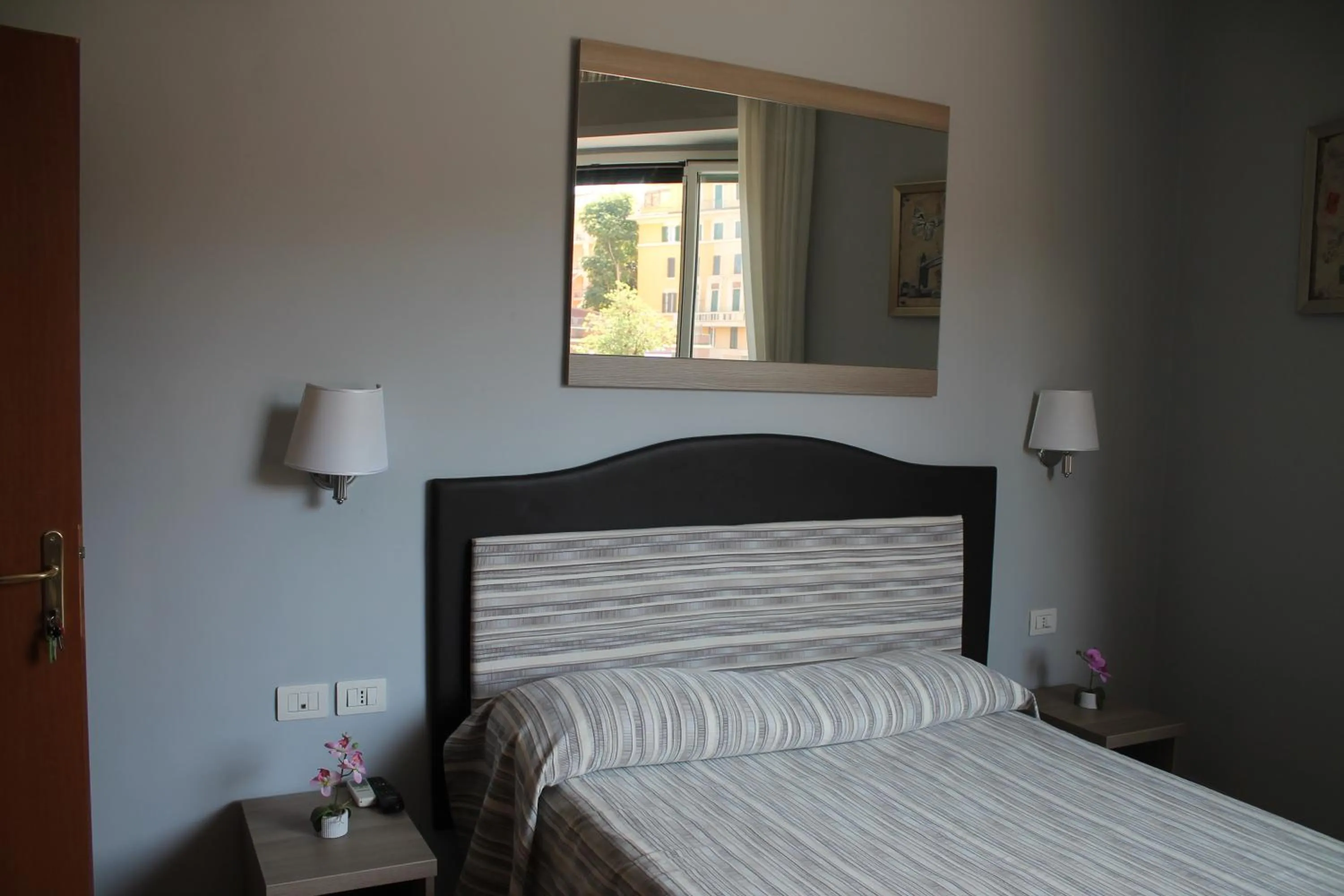 Bed in St. Anthony Guest House