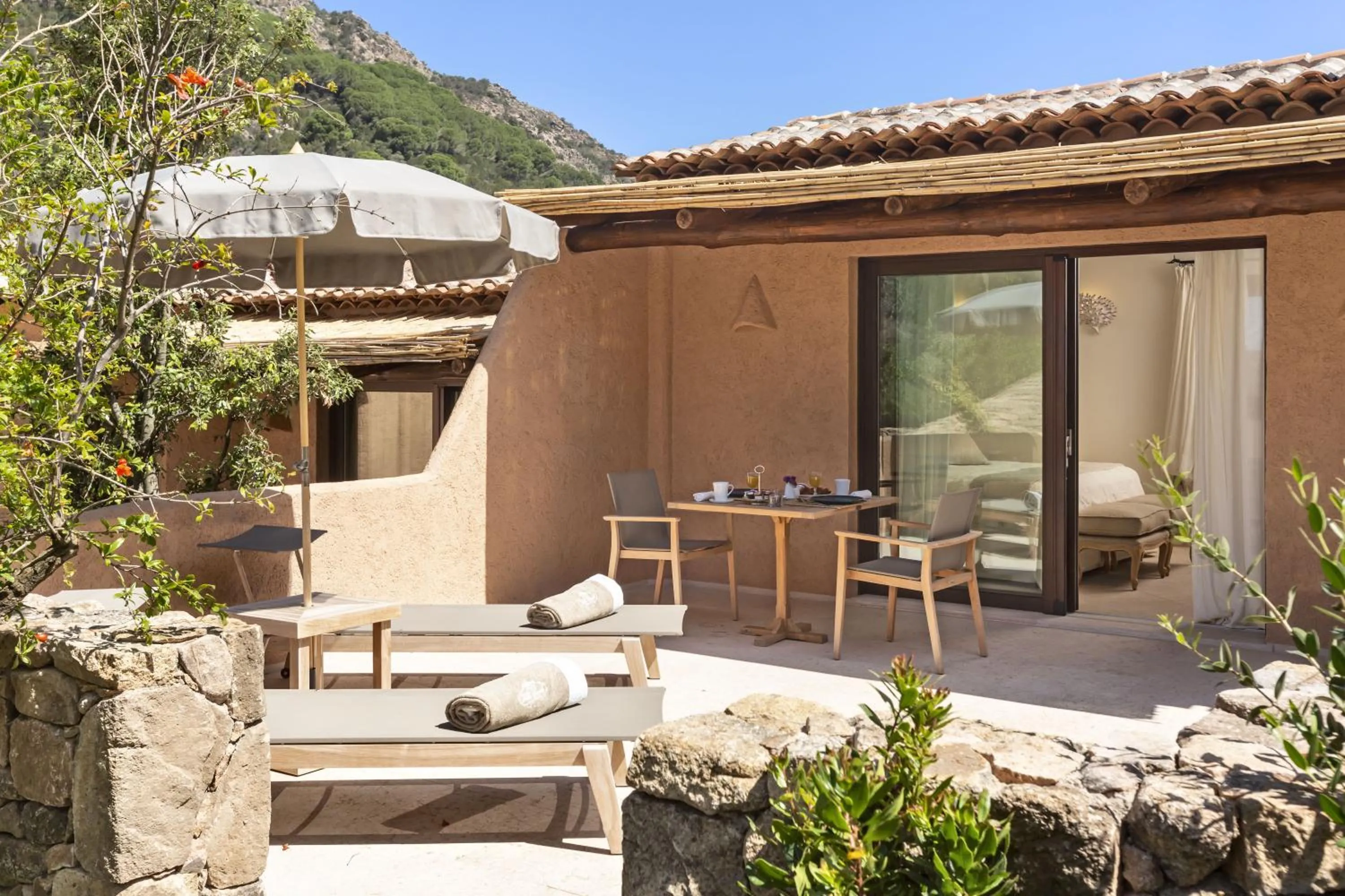 Patio in Relais Villa Carola