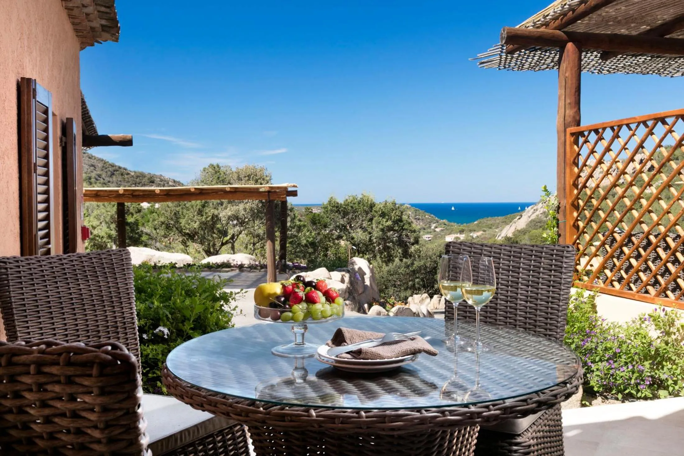 Patio in Relais Villa Carola