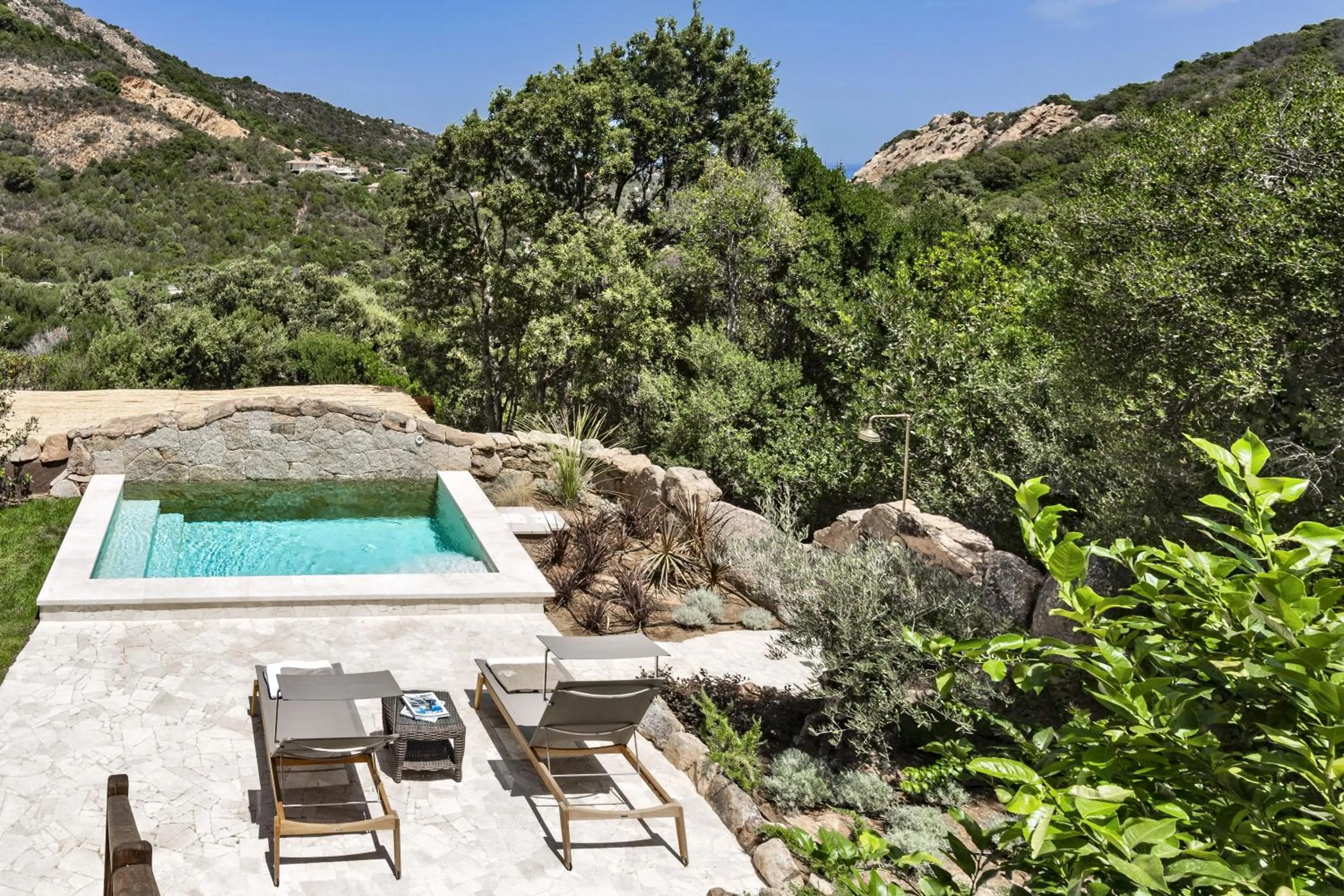Shower in Relais Villa Carola